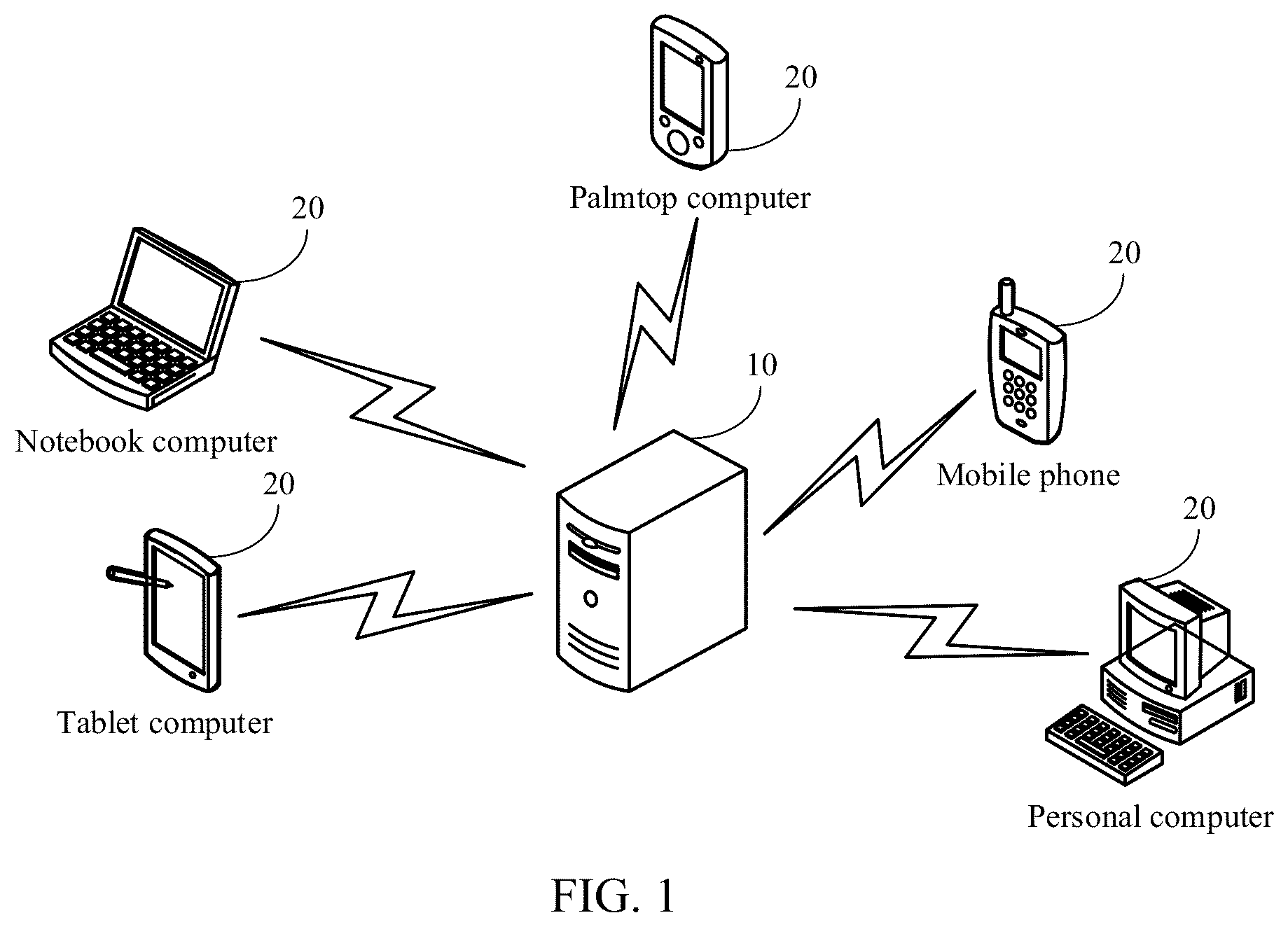 Patent US12106563 — Video classification method and server — Figure 1
