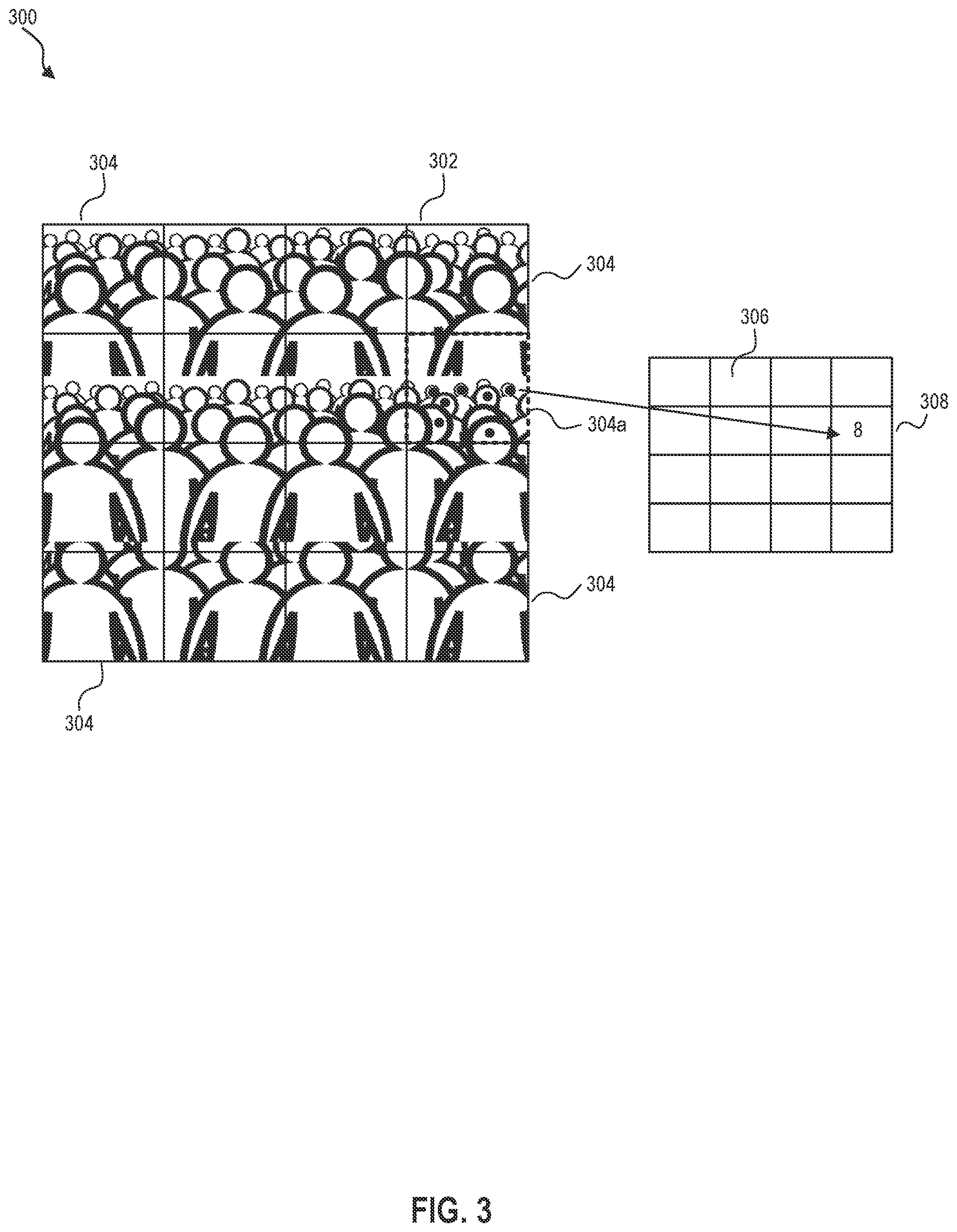 Patent US12106568 Figure 3 – Method and system for crowd counting