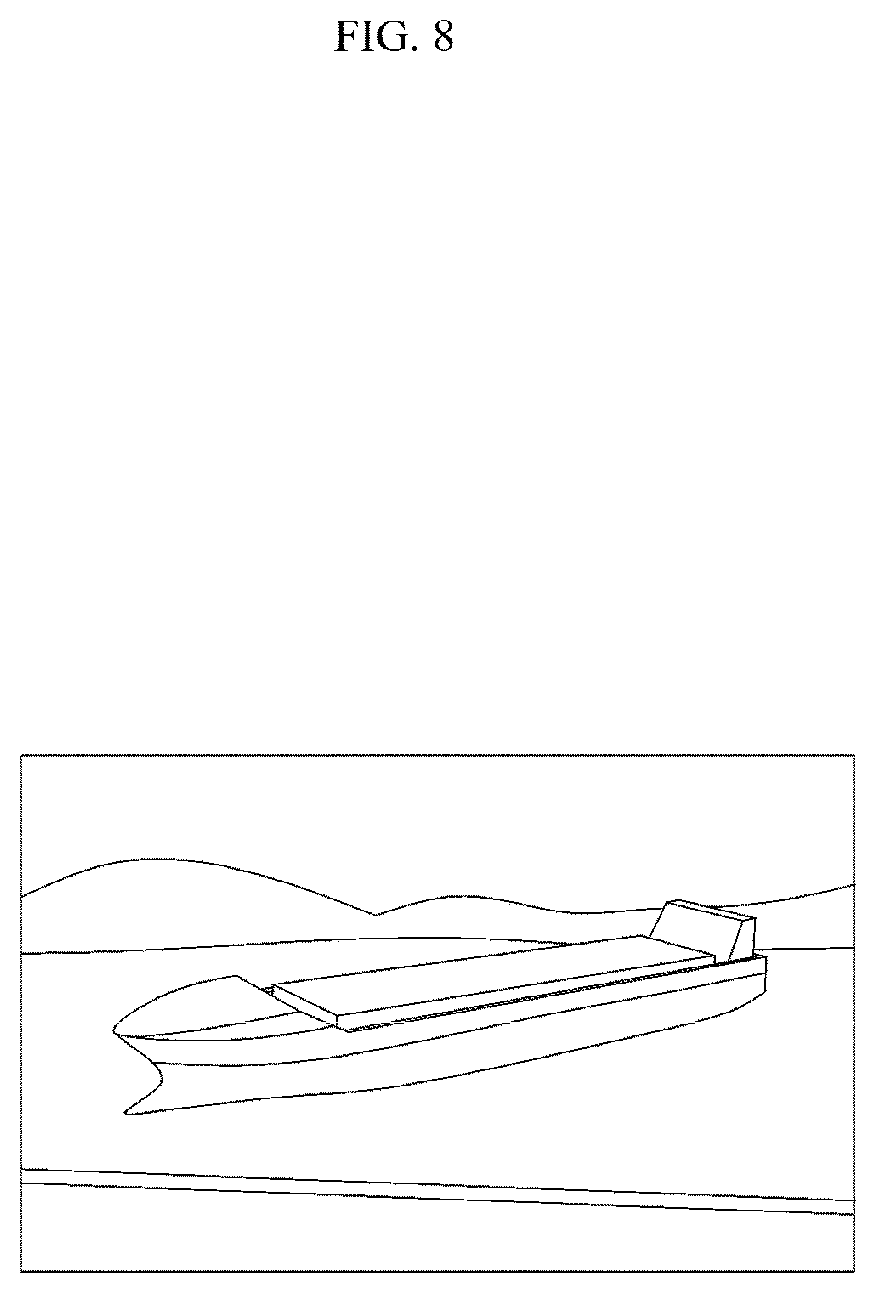 Patent US12106573 Figure 8 – Method and device for monitoring port and ship in consideration of sea level