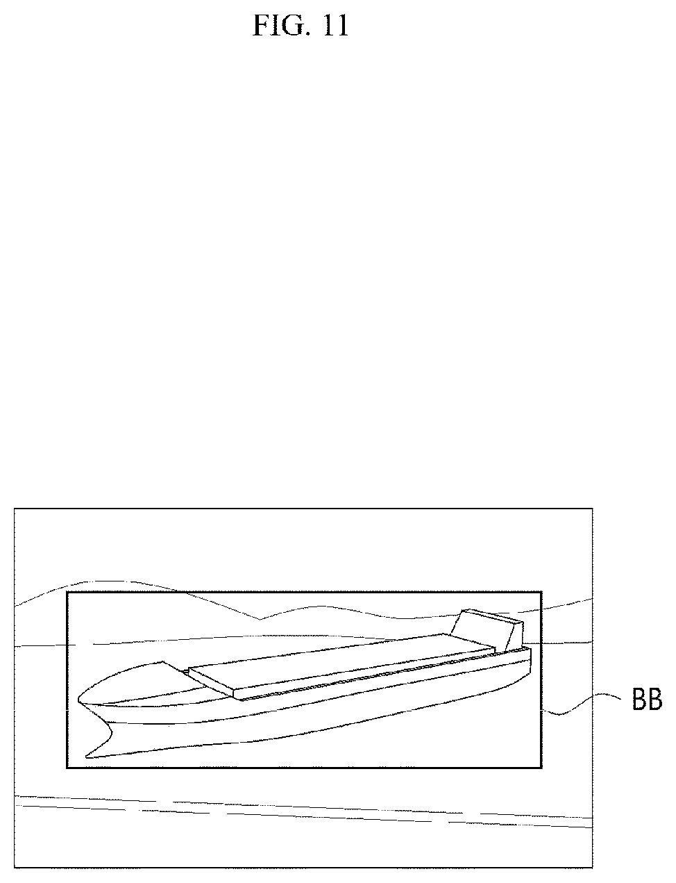 Patent US12106573 Figure 11 – Method and device for monitoring port and ship in consideration of sea level