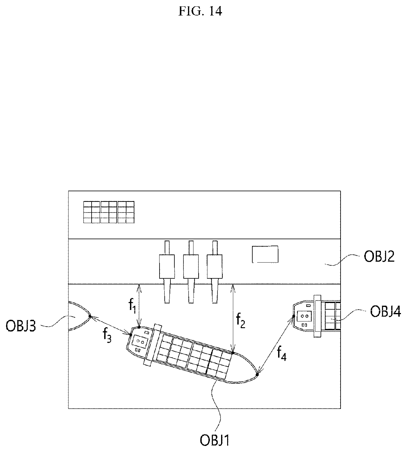 Patent US12106573 Figure 14 – Method and device for monitoring port and ship in consideration of sea level