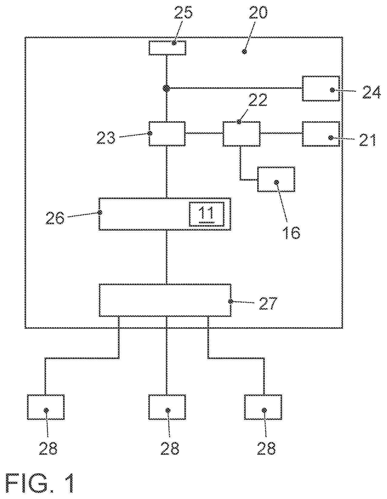 Patent US12106575 — Method for operating a driver assistance system of a vehicle and driver assistance system for a vehicle — Figure 1