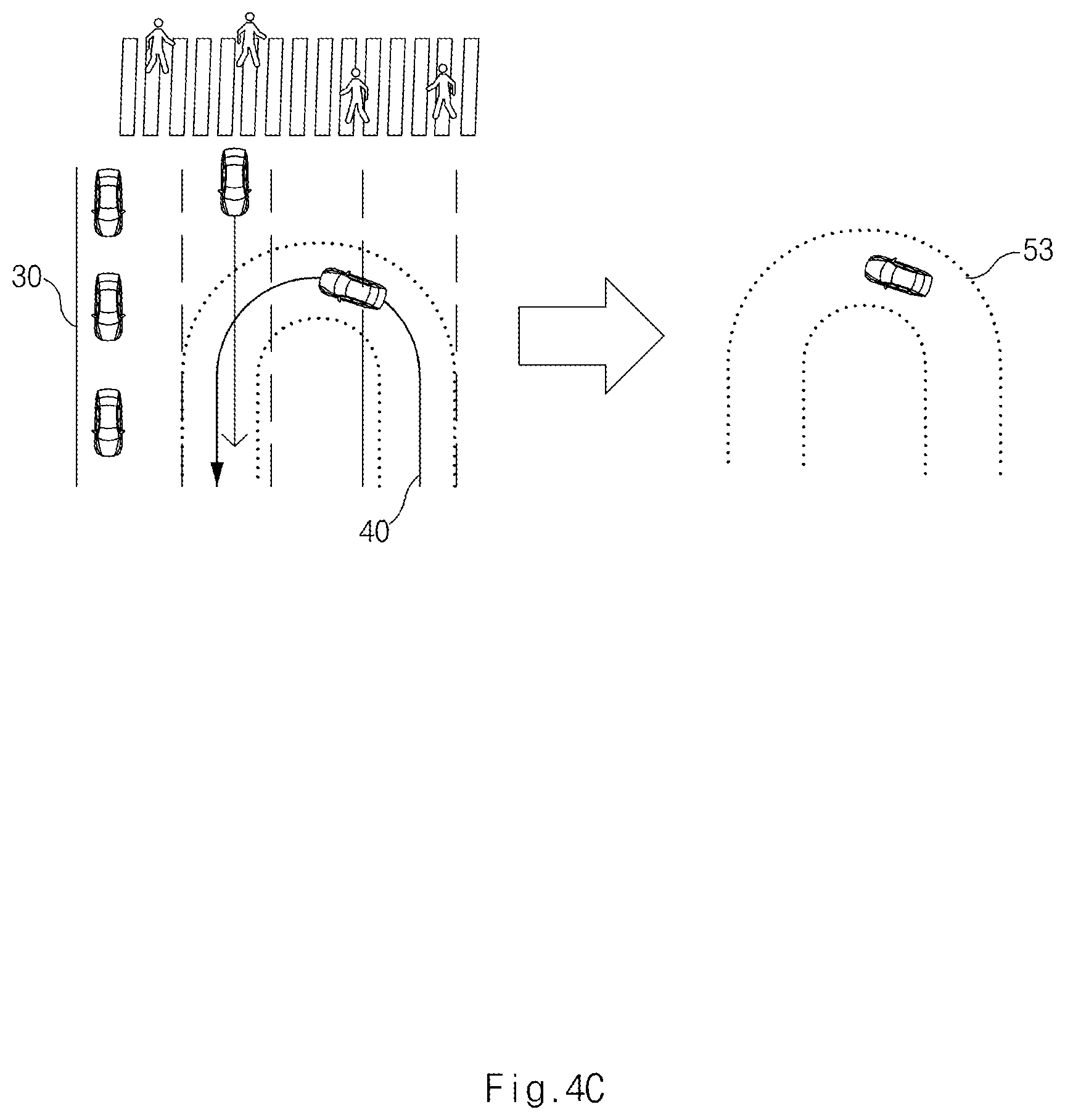 Patent US12106576 Figure 7 – Device and method for controlling vehicle