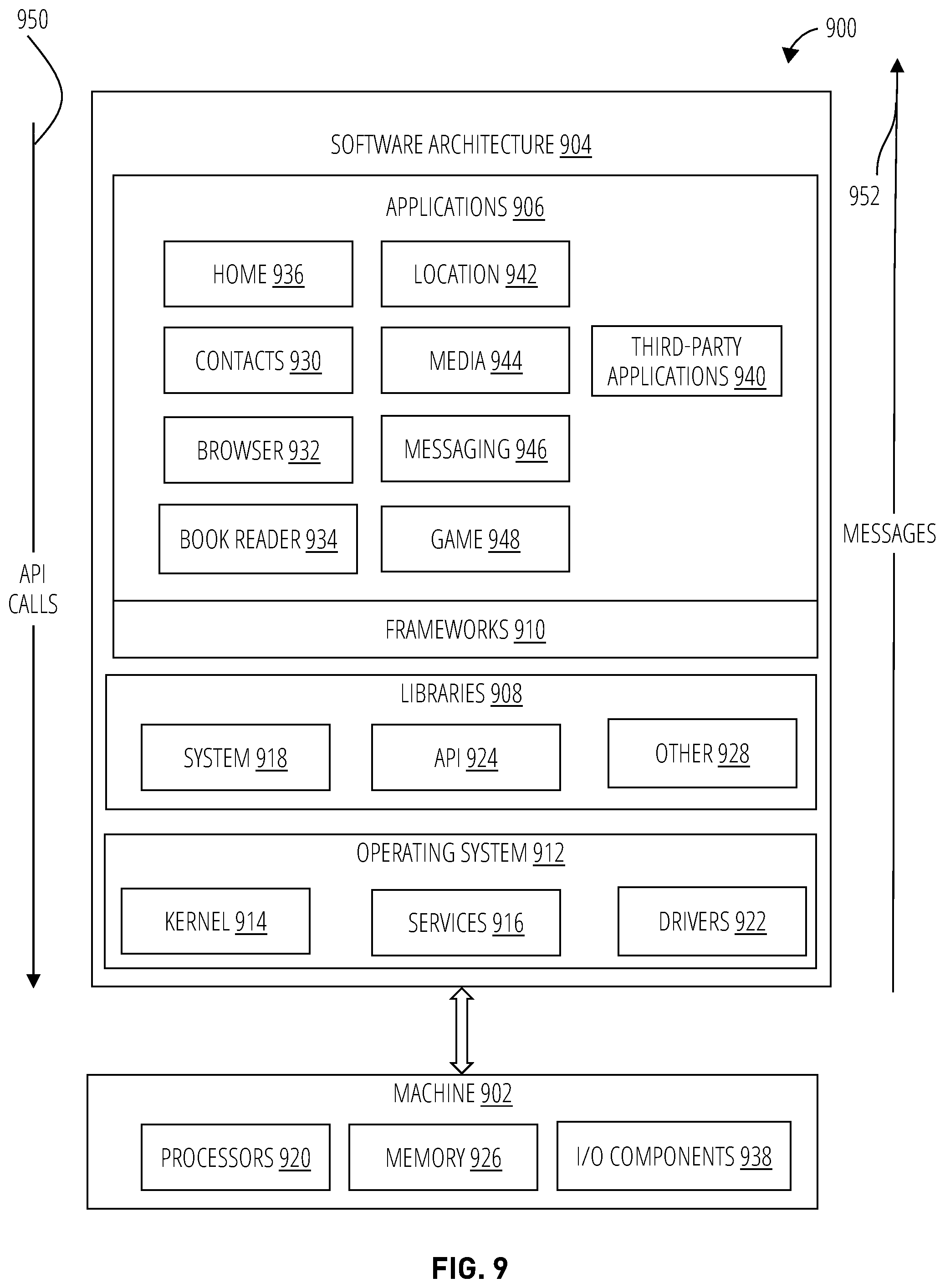 Patent US12106580 Figure 9 – AR assisted safe cycling