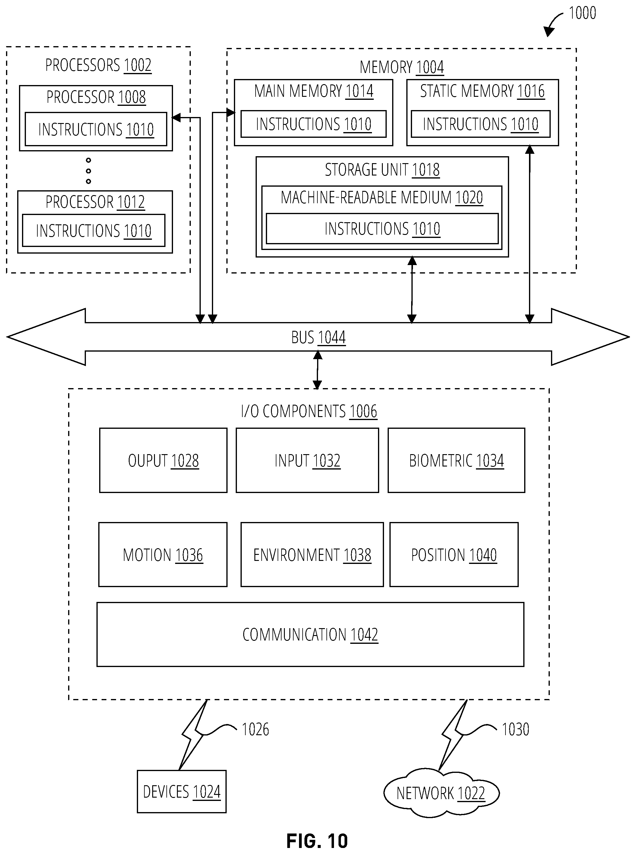 Patent US12106580 Figure 10 – AR assisted safe cycling