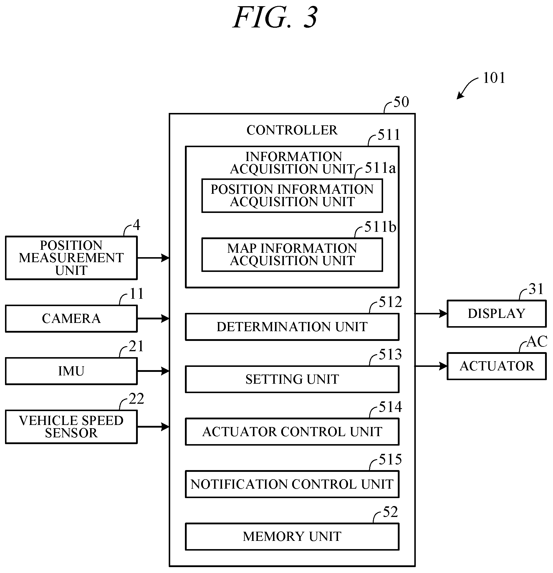 Patent US12106582 Figure 2 – Vehicle travel control apparatus