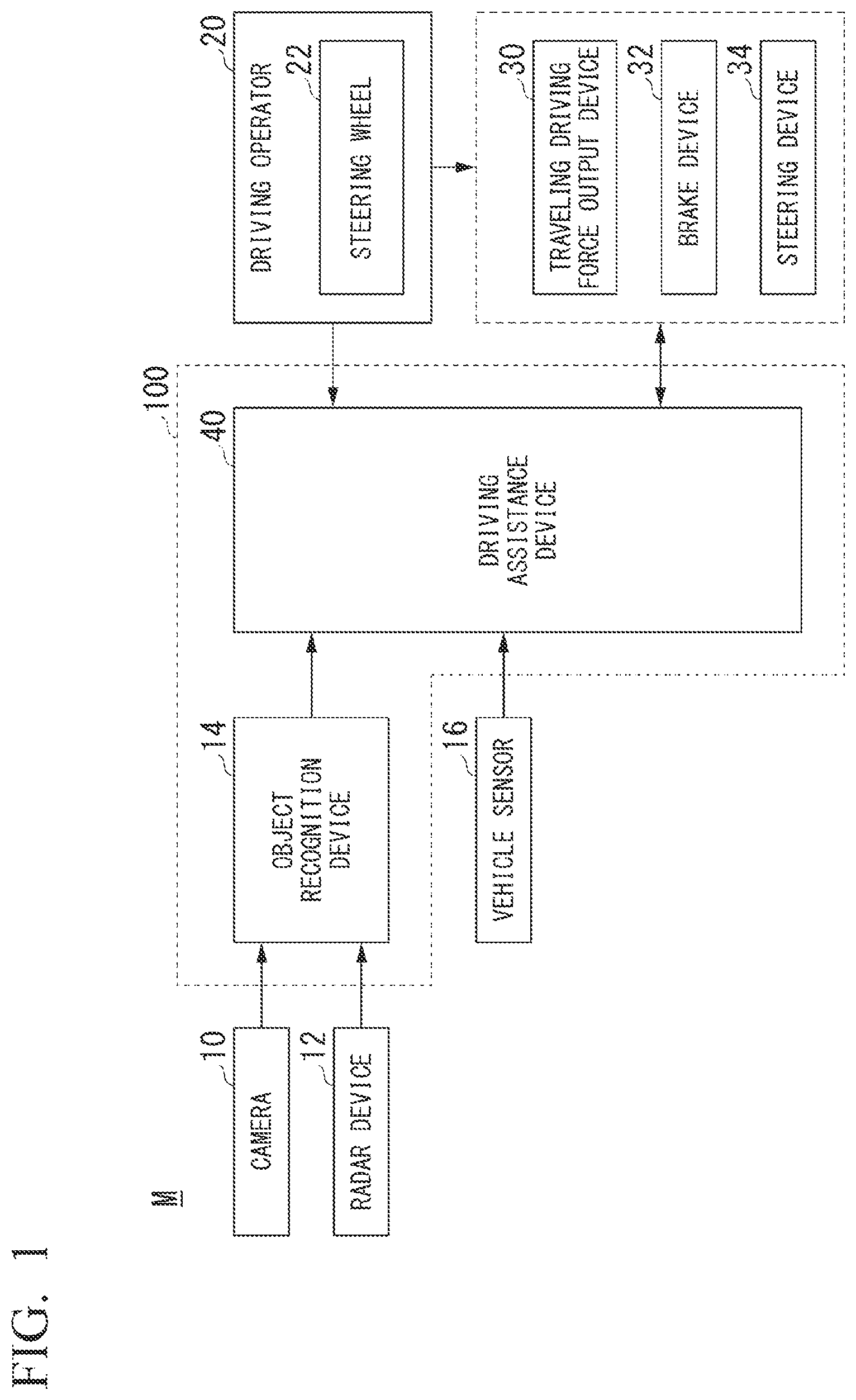 Patent US12106585 Figure 1 – Driving assistance system, driving assistance method, and storage medium