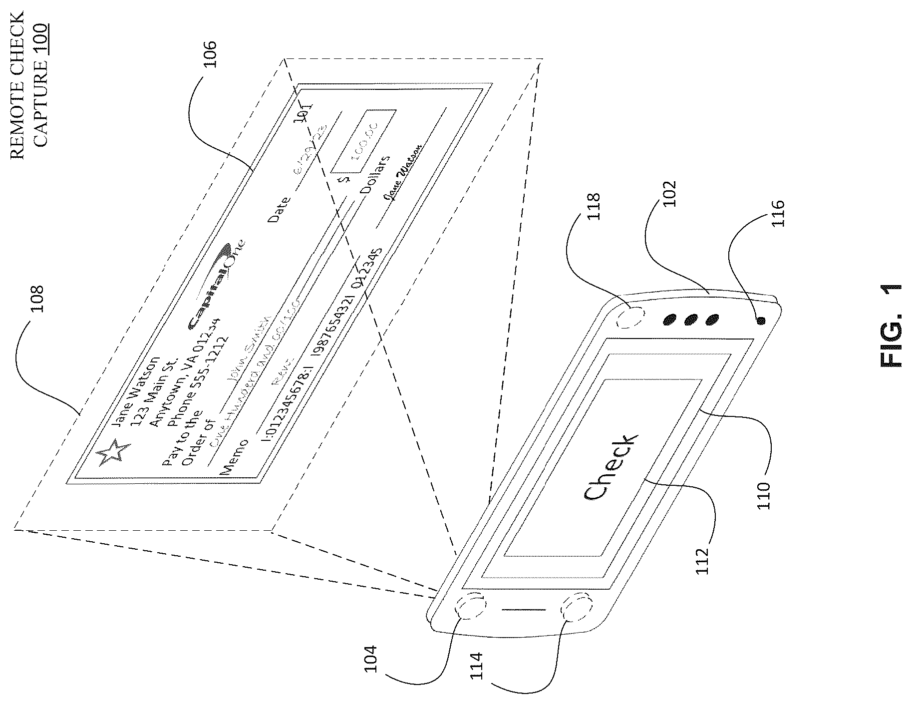 Patent US12106590 Figure 1 – Managed video capture