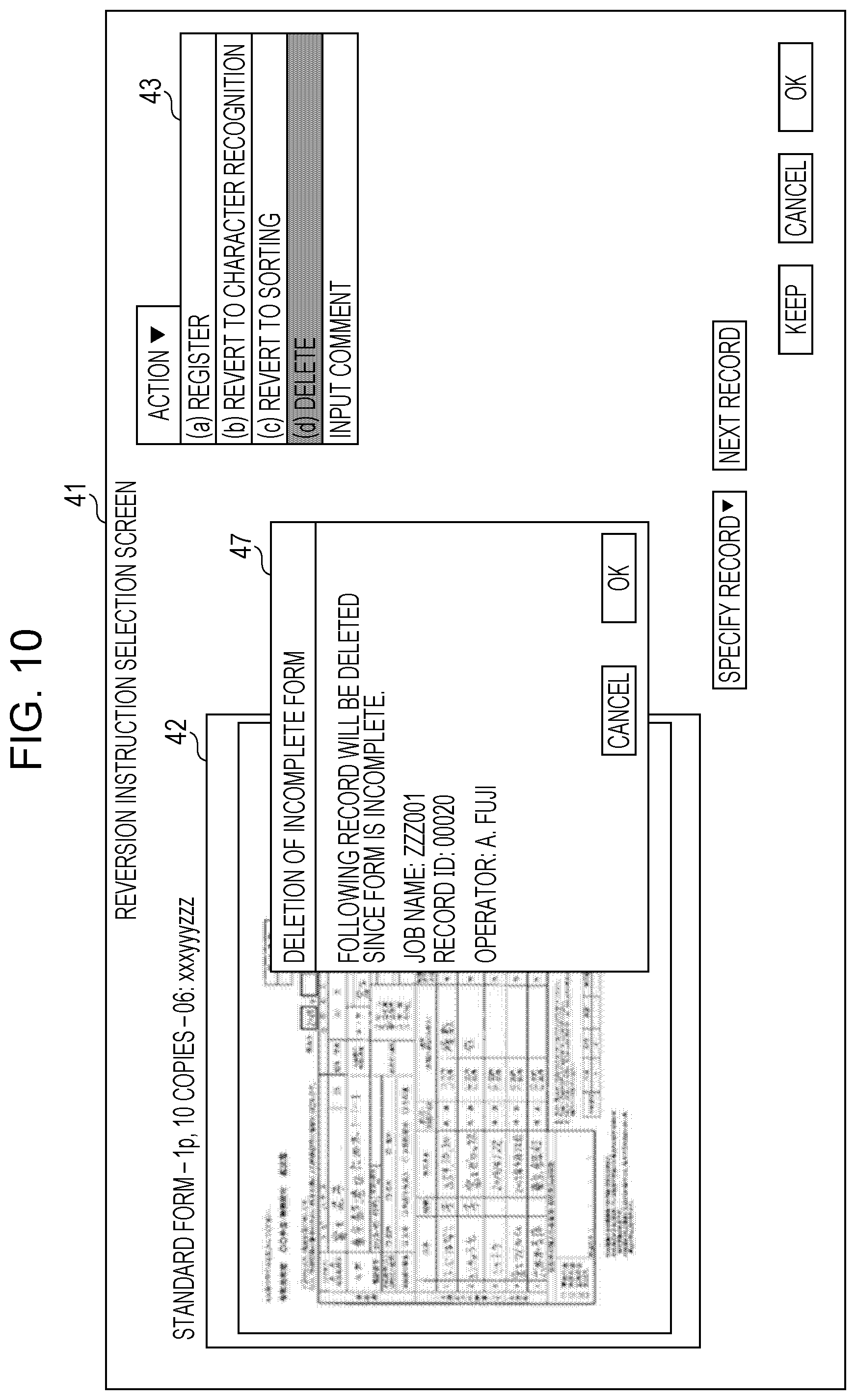 Patent US12106594 Figure 9 – Information processing apparatus and non-transitory computer readable medium