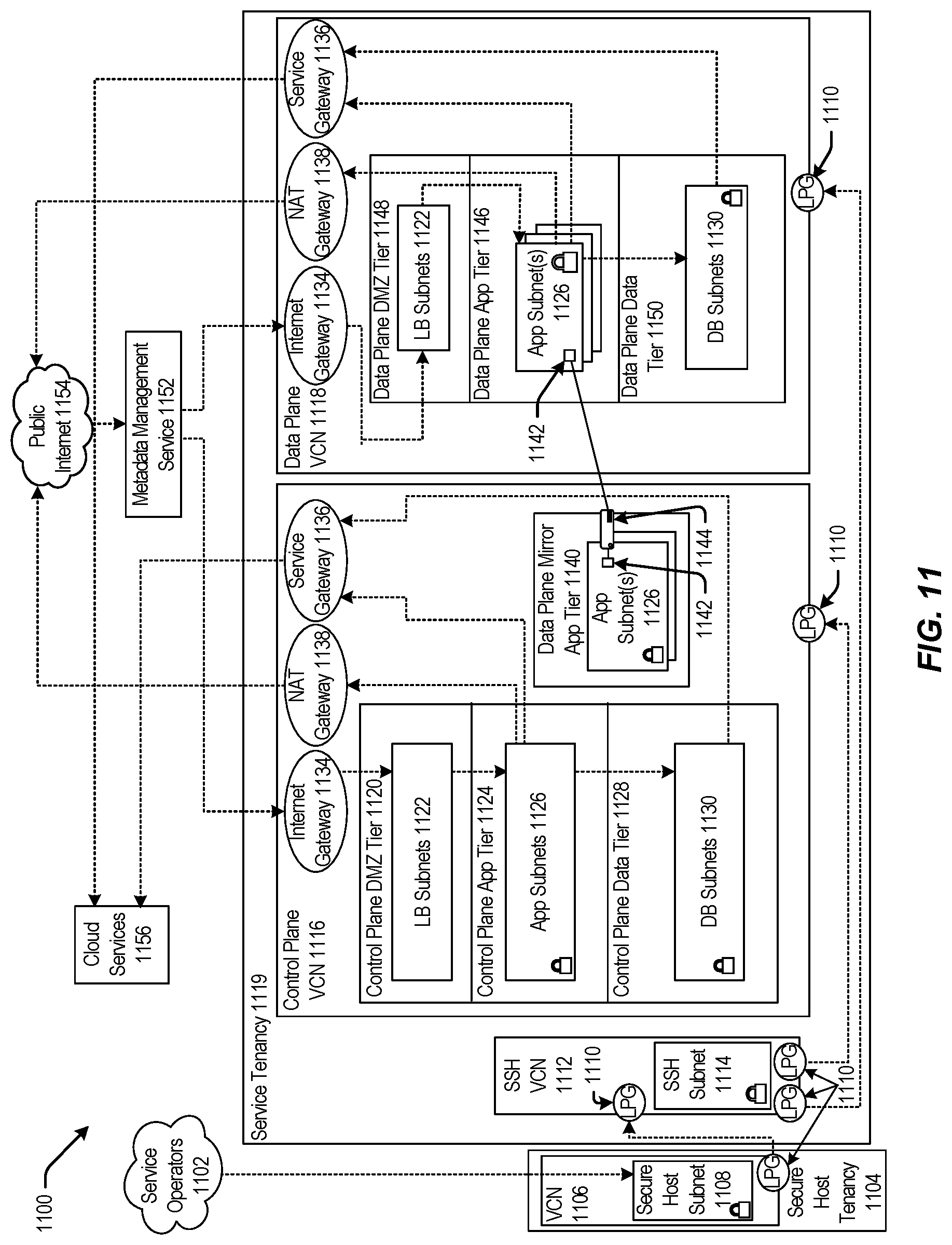 Patent US12106595 Figure 11 – Pseudo labelling for key-value extraction from documents