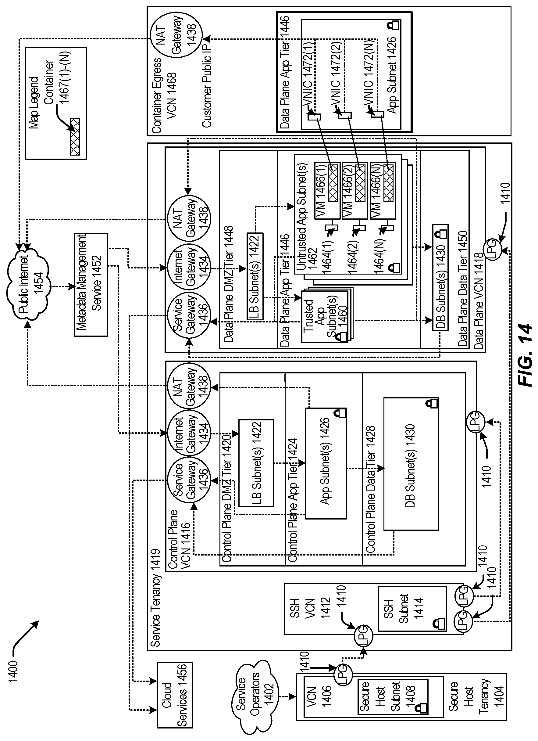 Patent US12106595 Figure 14 – Pseudo labelling for key-value extraction from documents