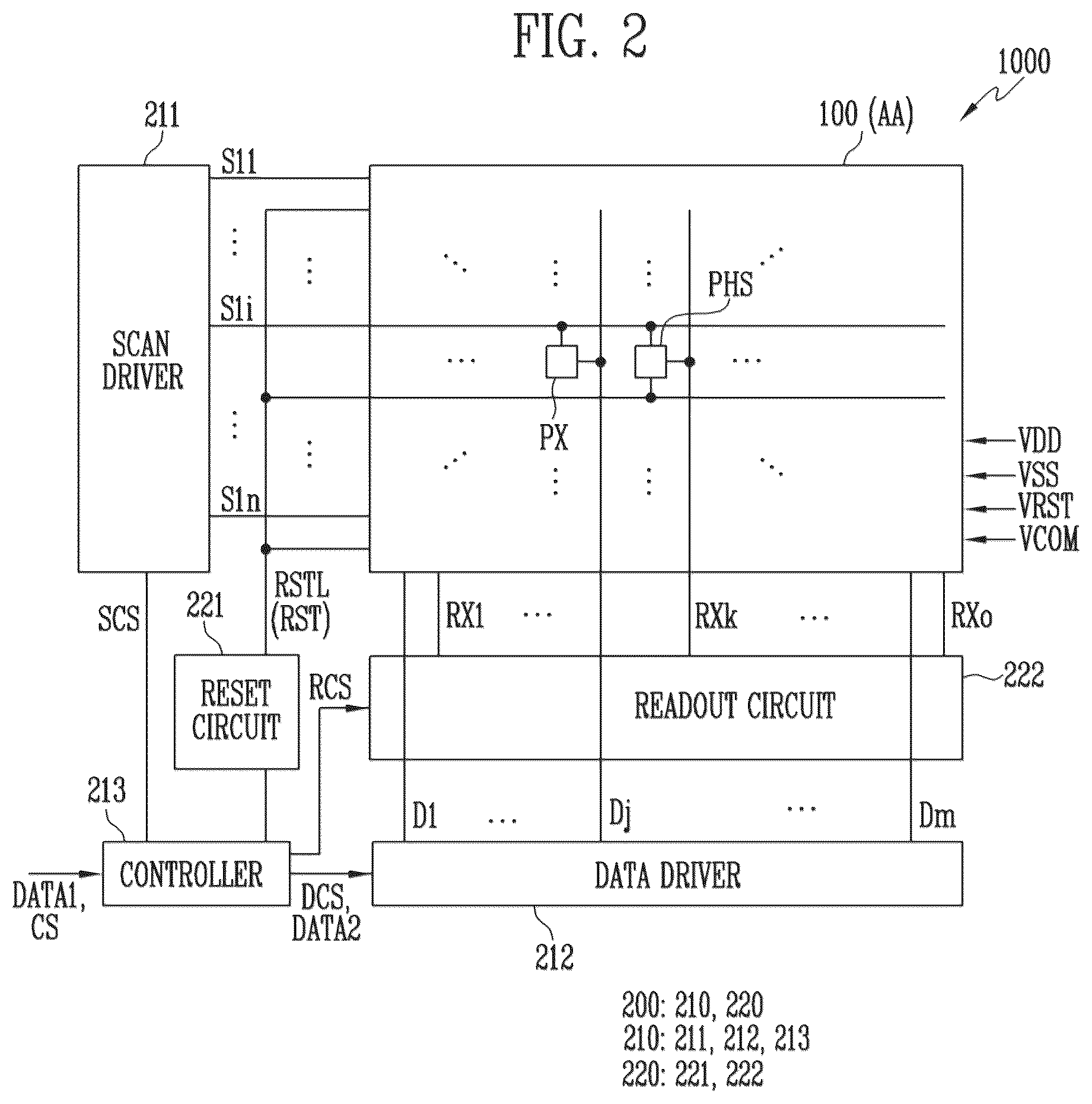 Patent US12106601 Figure 2 – Display device