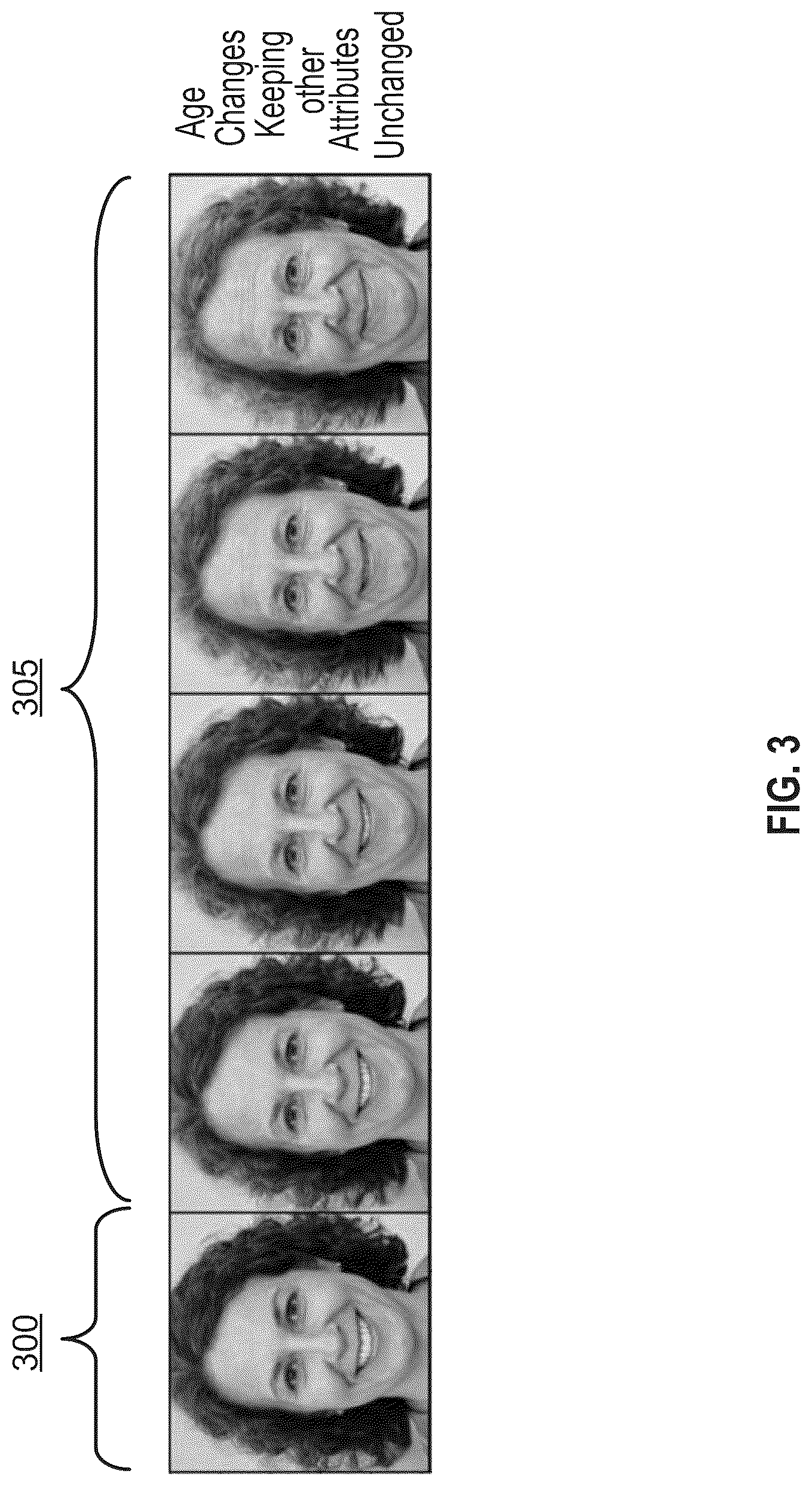 Patent US12106603 Figure 3 – Dynamic non-linear interpolation of latent vectors for semantic face editing