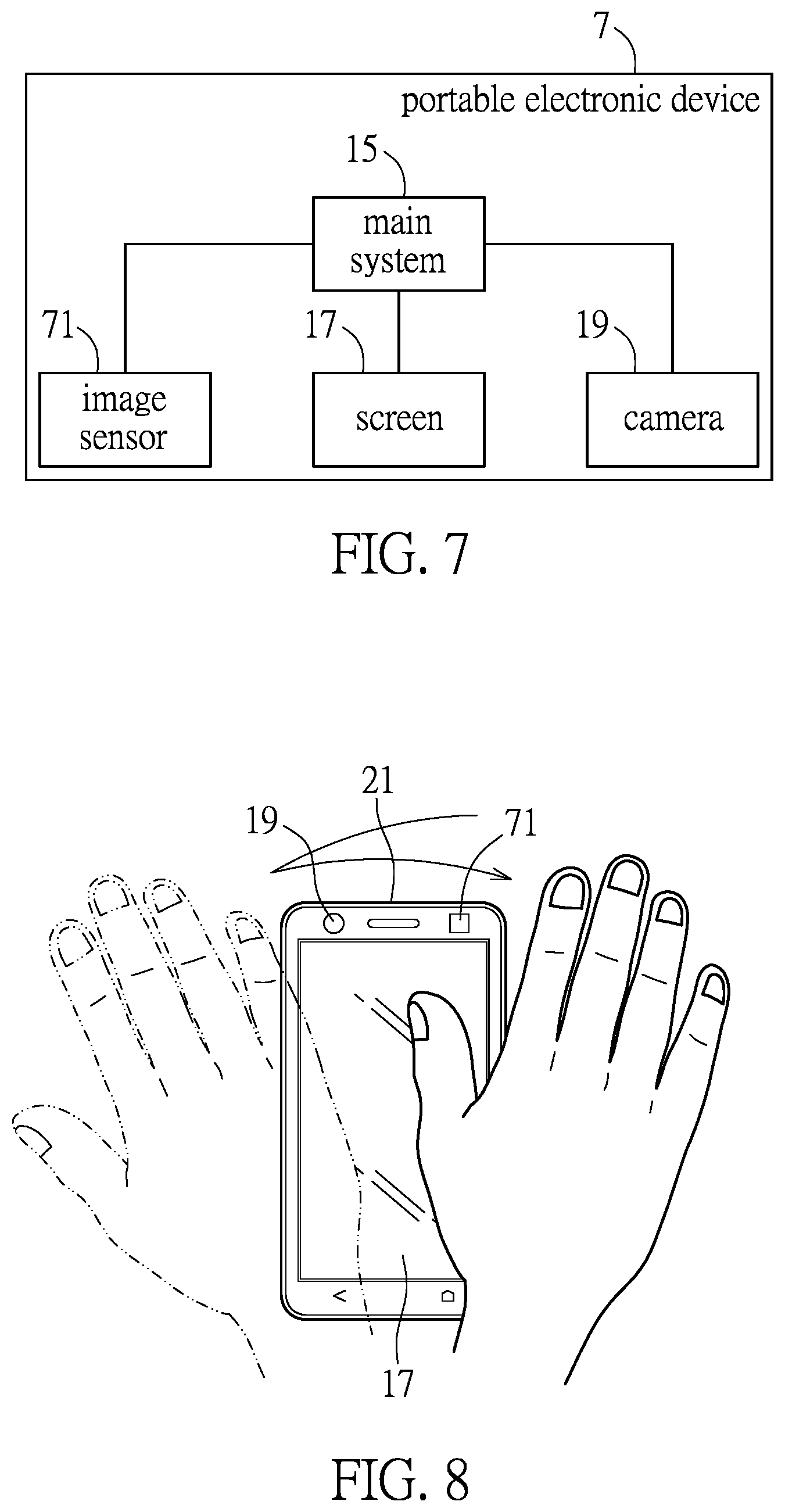 Patent US12106605 Figure 6 – Portable electronic device and operation method