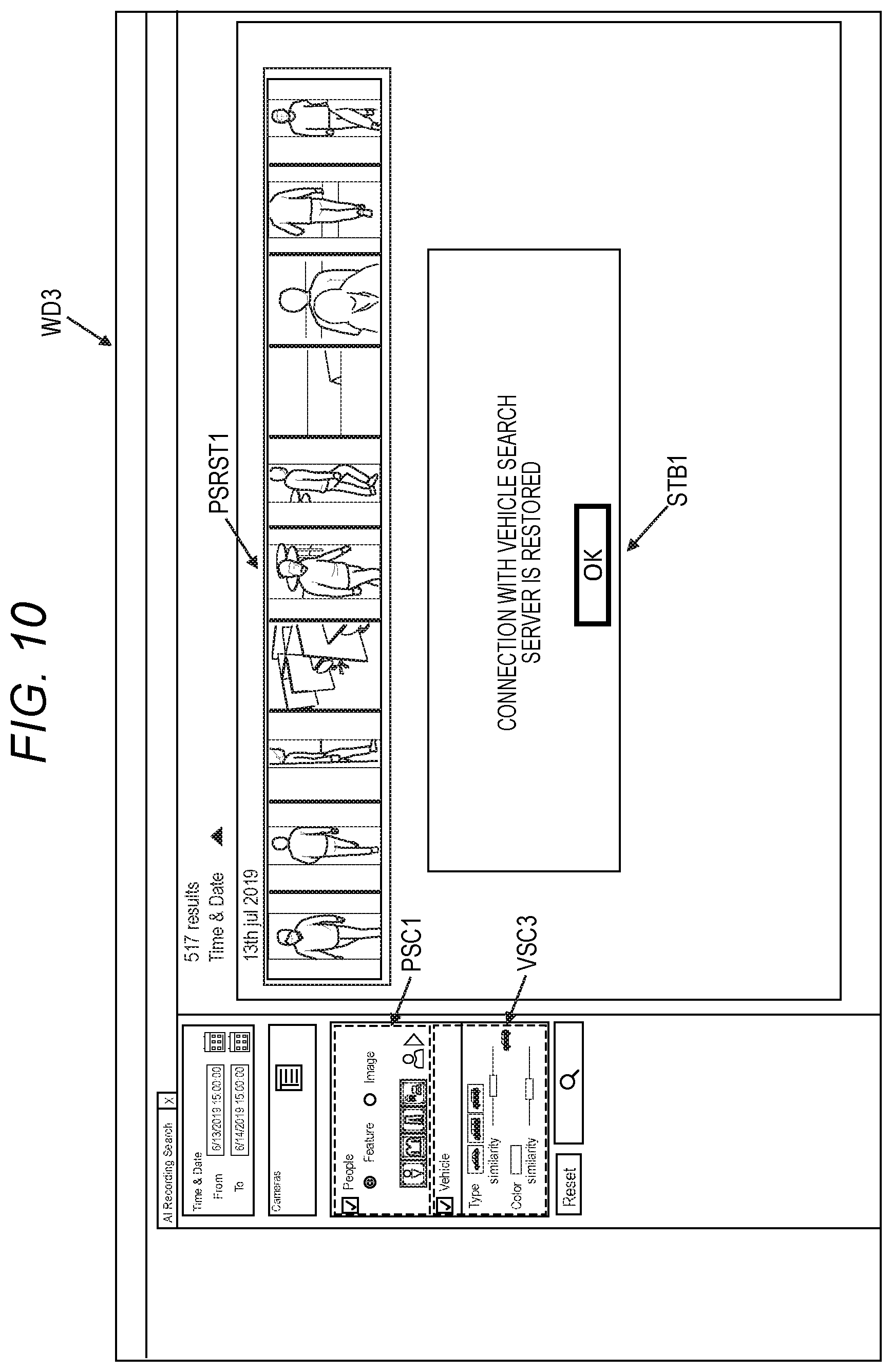 Patent US12106612 Figure 11 – Investigation assistance system and investigation assistance method