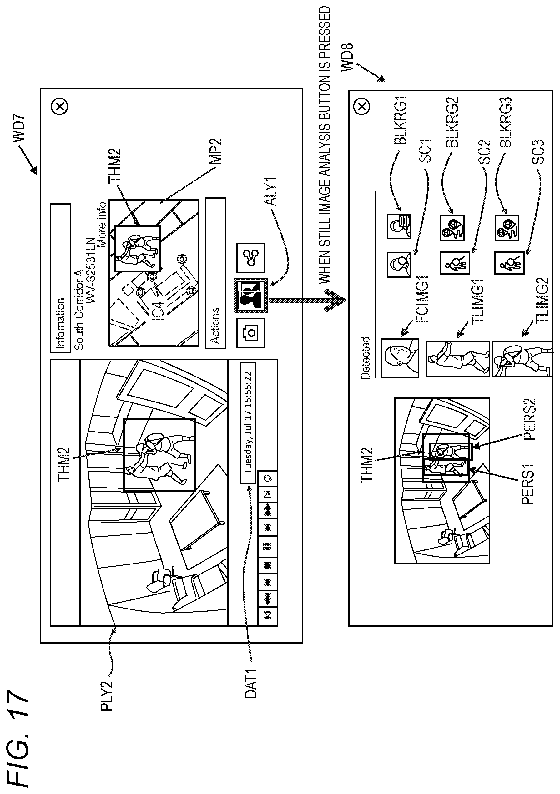 Patent US12106612 Figure 18 – Investigation assistance system and investigation assistance method