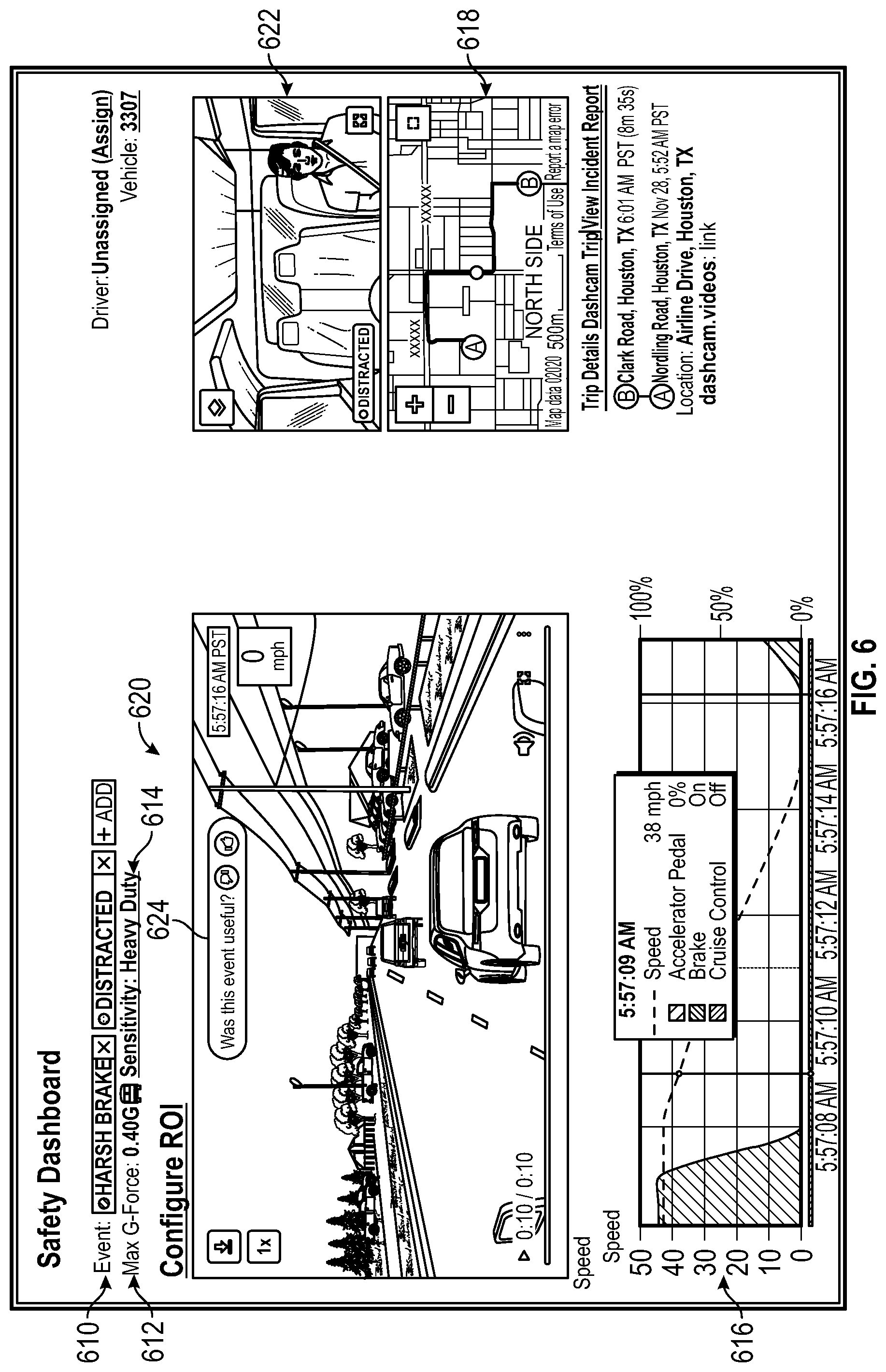Patent US12106613 Figure 7 – Dynamic delivery of vehicle event data
