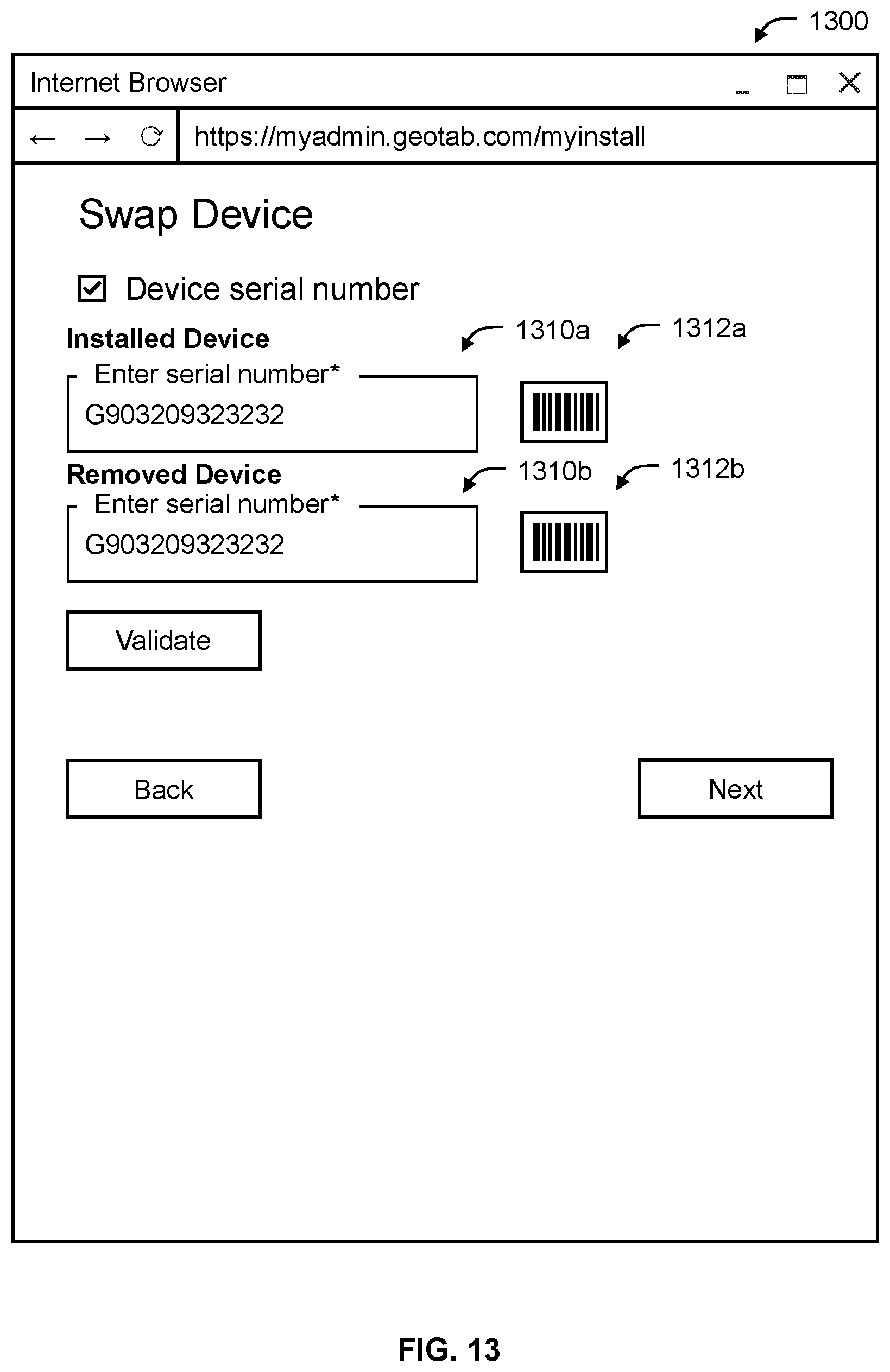 Patent US12106614 Figure 14 – Systems and methods for validating telematics device installations