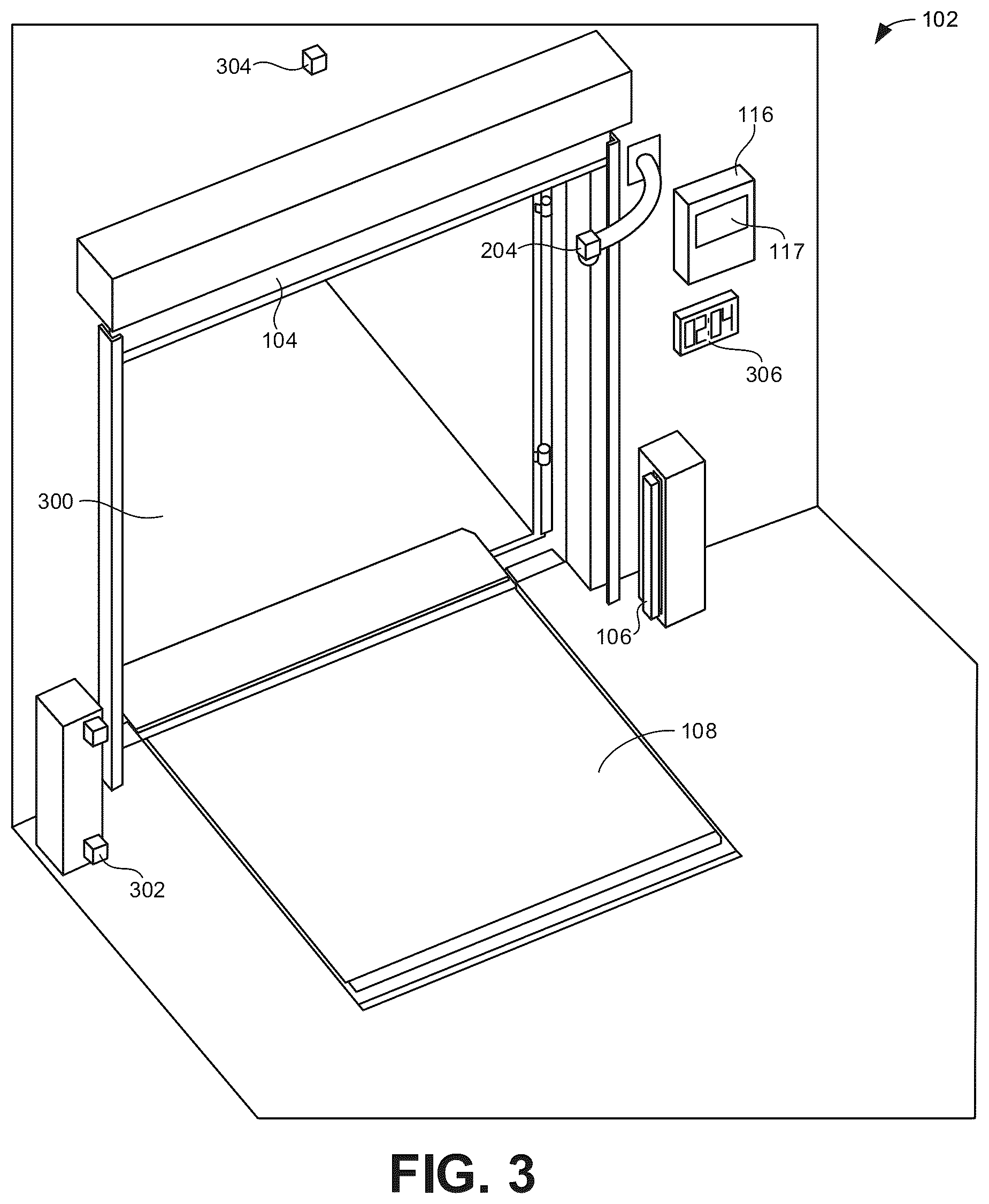 Patent US12106621 Figure 3 – Methods and apparatus to monitor and manage loading docks and facility operations