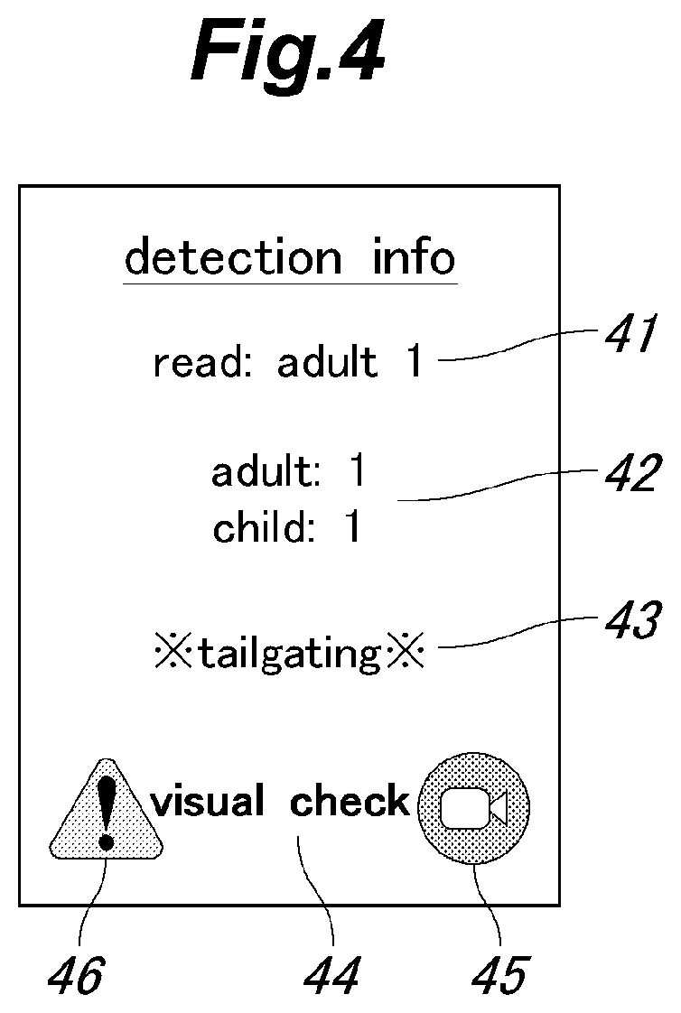 Patent US12106622 Figure 4 – Visitor management system and visitor management method