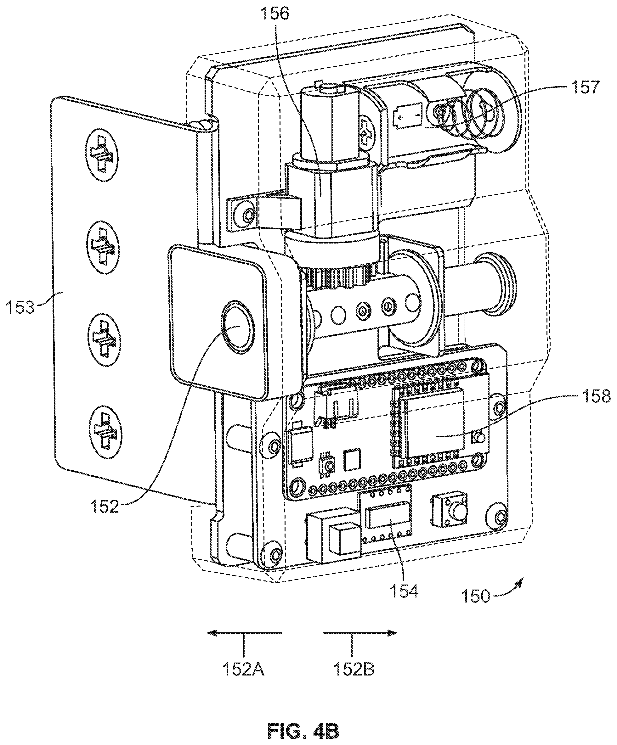 Patent US12106623 Figure 4 – System and method for facilitating access to a secured area