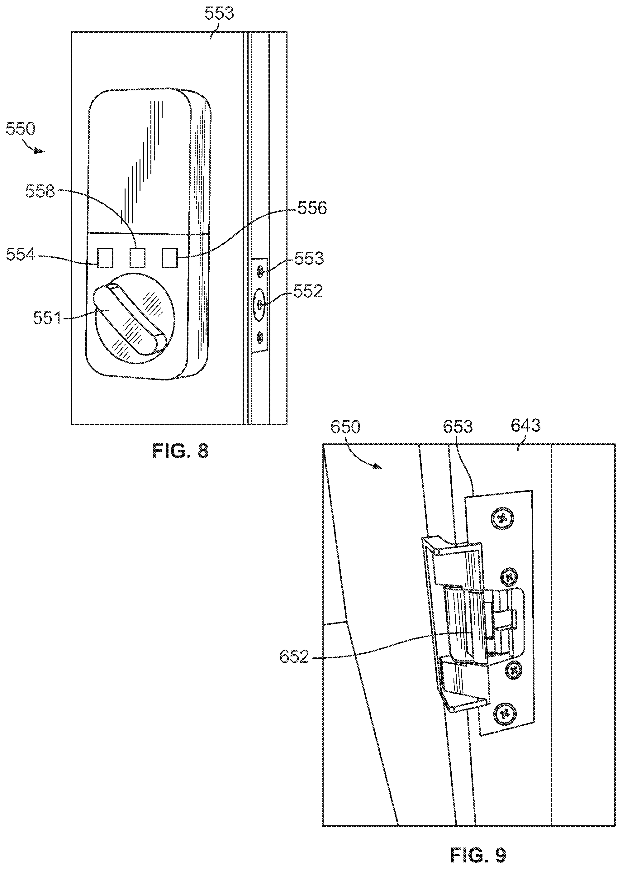 Patent US12106623 Figure 9 – System and method for facilitating access to a secured area