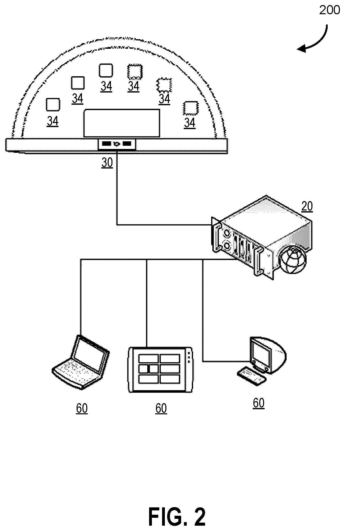 Patent US12106625 Figure 2 – Systems and methods for tracking playing chips