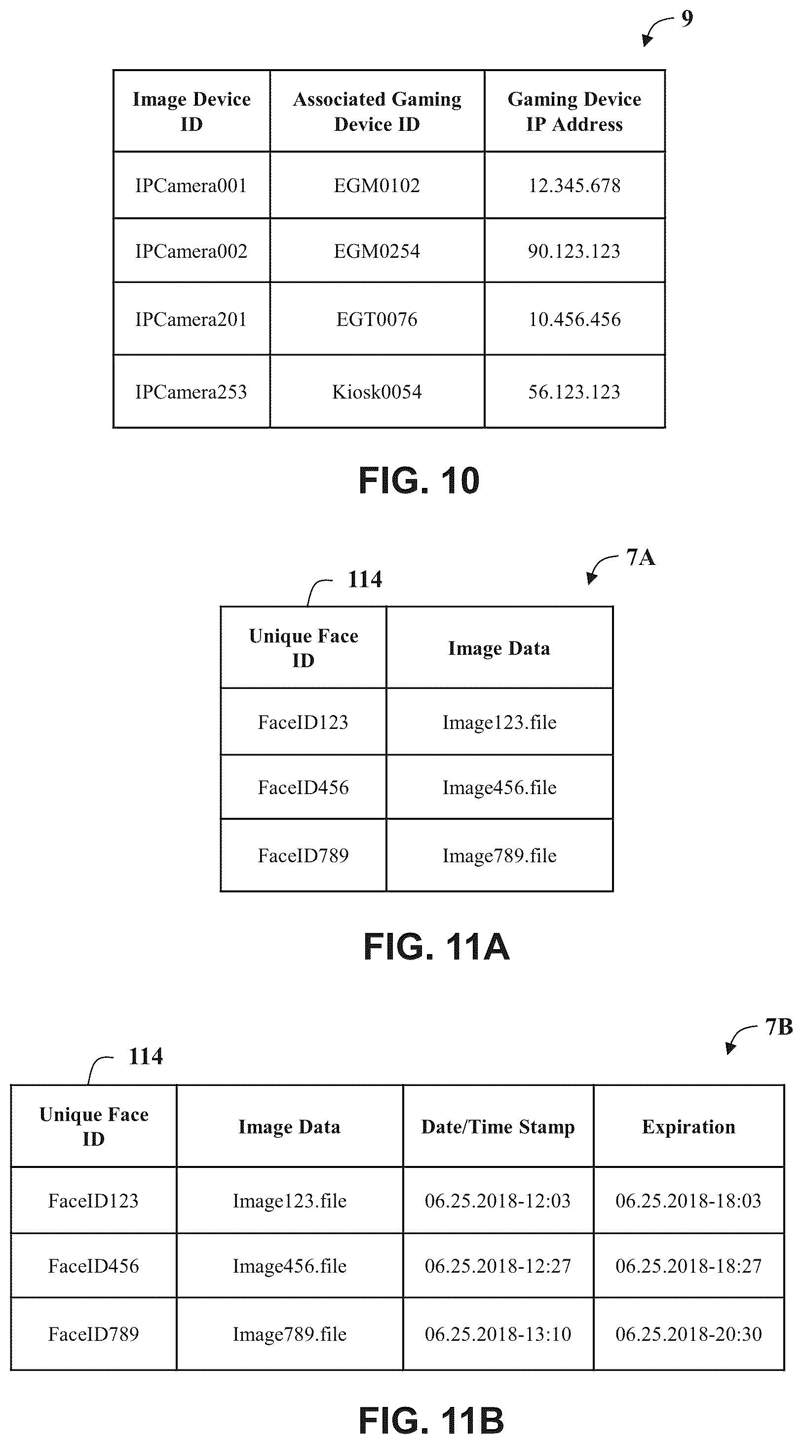Patent US12106630 Figure 12 – Casino management system with a patron facial recognition system and methods of operating same