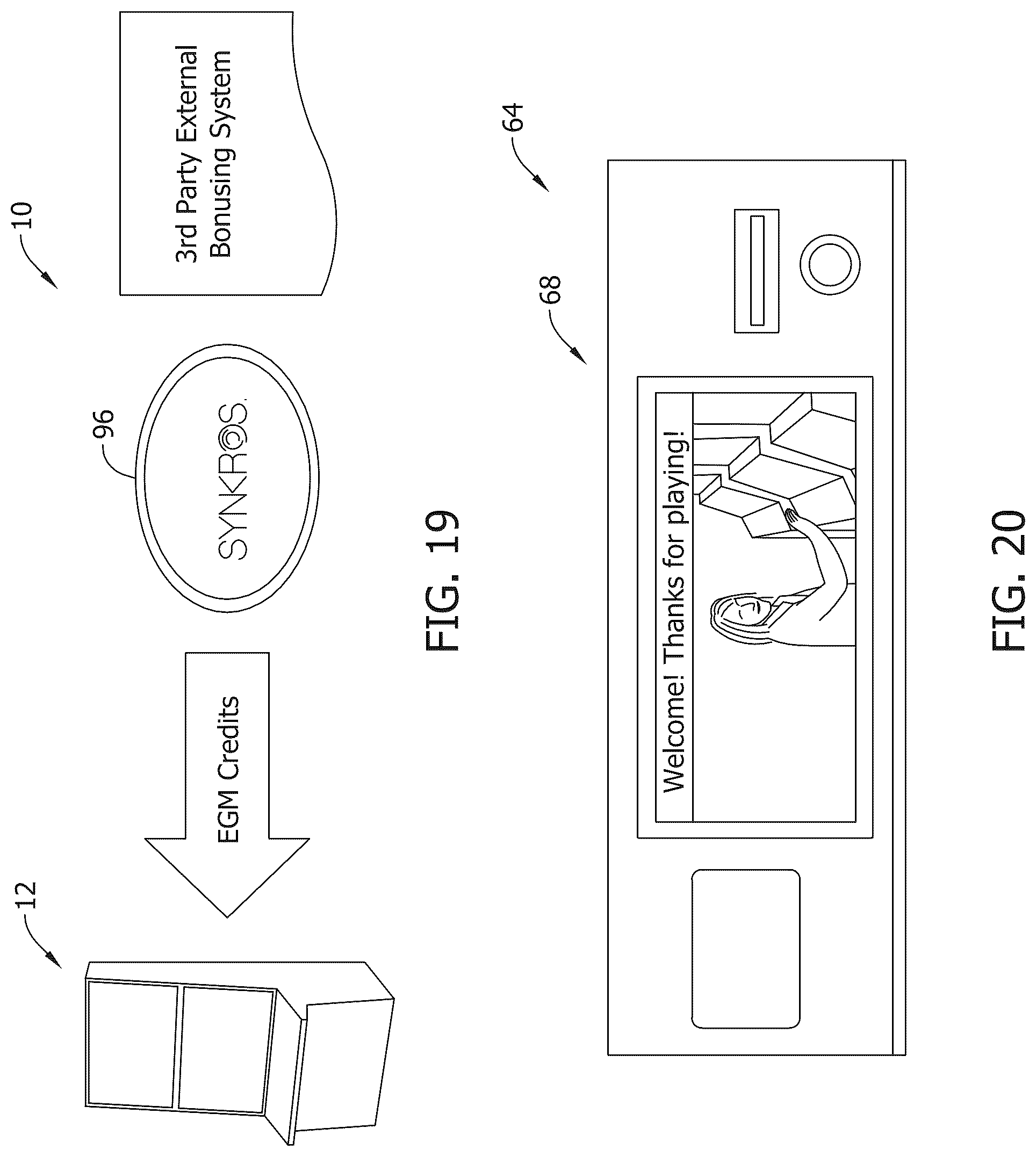 Patent US12106630 Figure 20 – Casino management system with a patron facial recognition system and methods of operating same