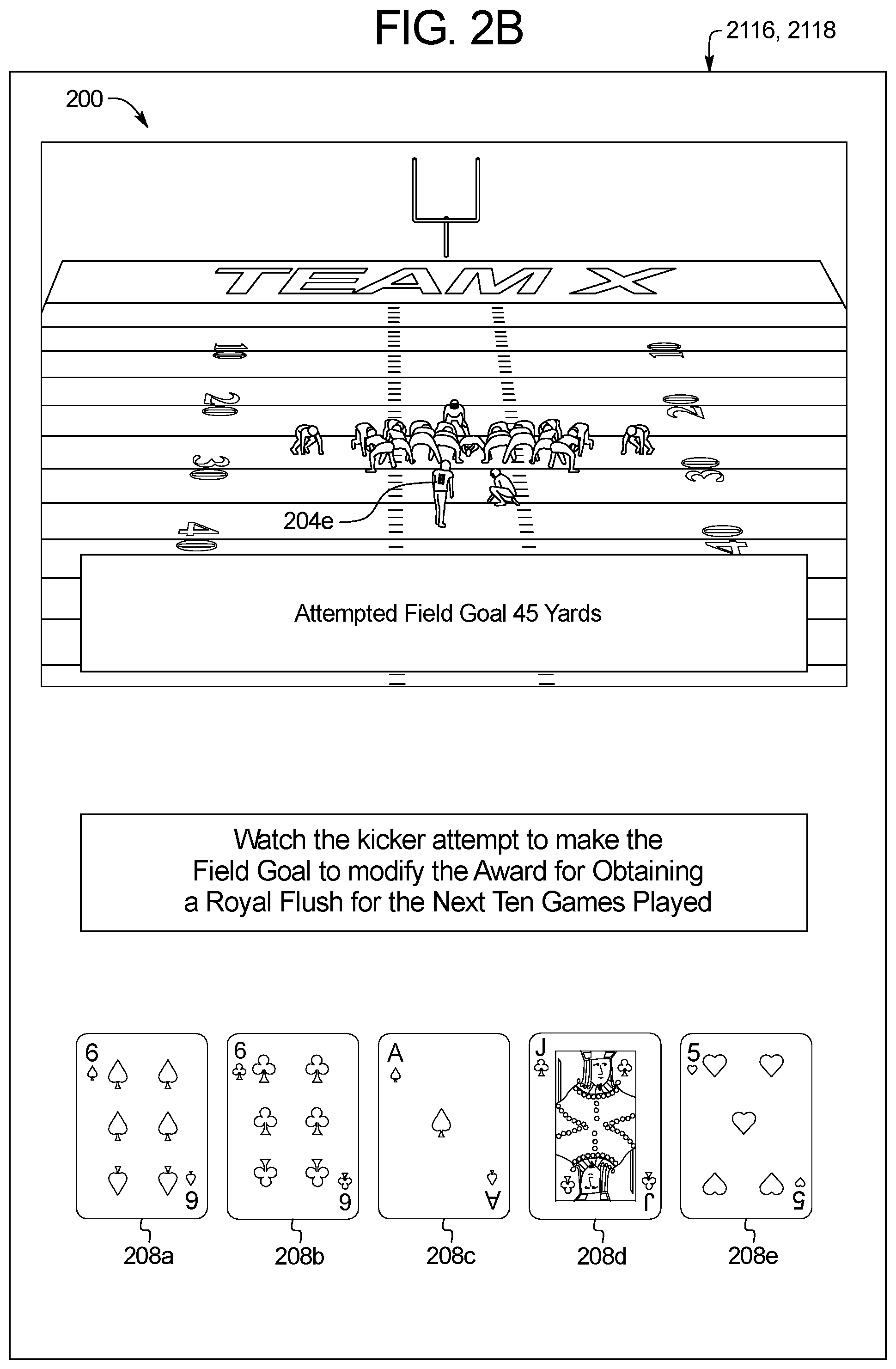Patent US12106635 Figure 3 – Gaming system and method for modifying a play of a wagering game based on a sporting event