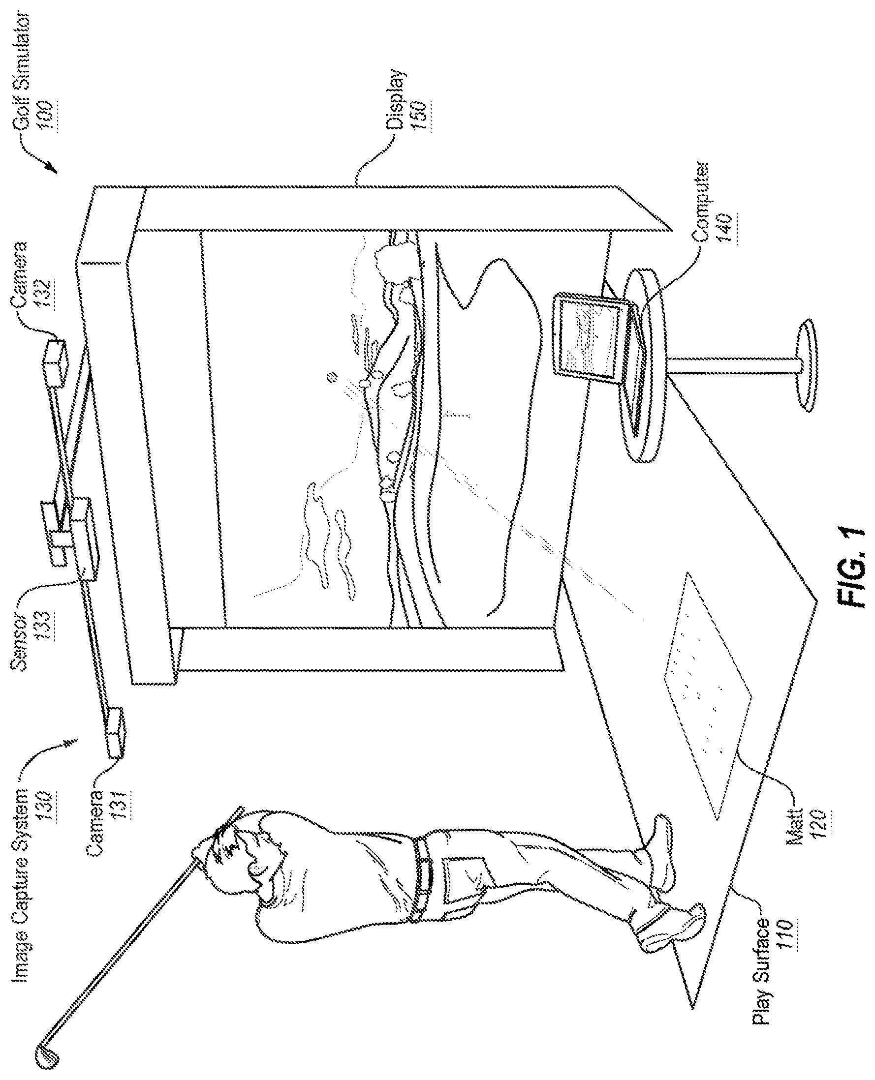 Patent US12106636 — System and method for enabling wagering event between sports activity players with stored event metrics — Figure 1