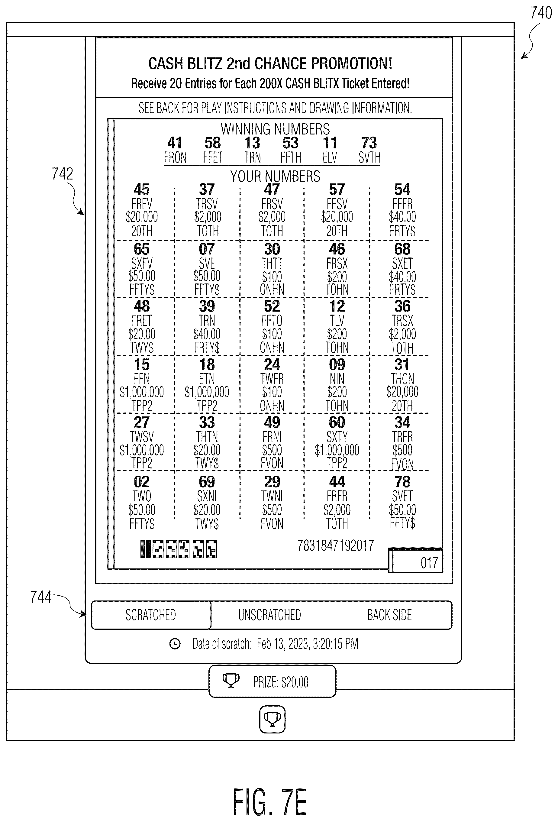 Patent US12106638 Figure 18 – Digital data object system for online gaming