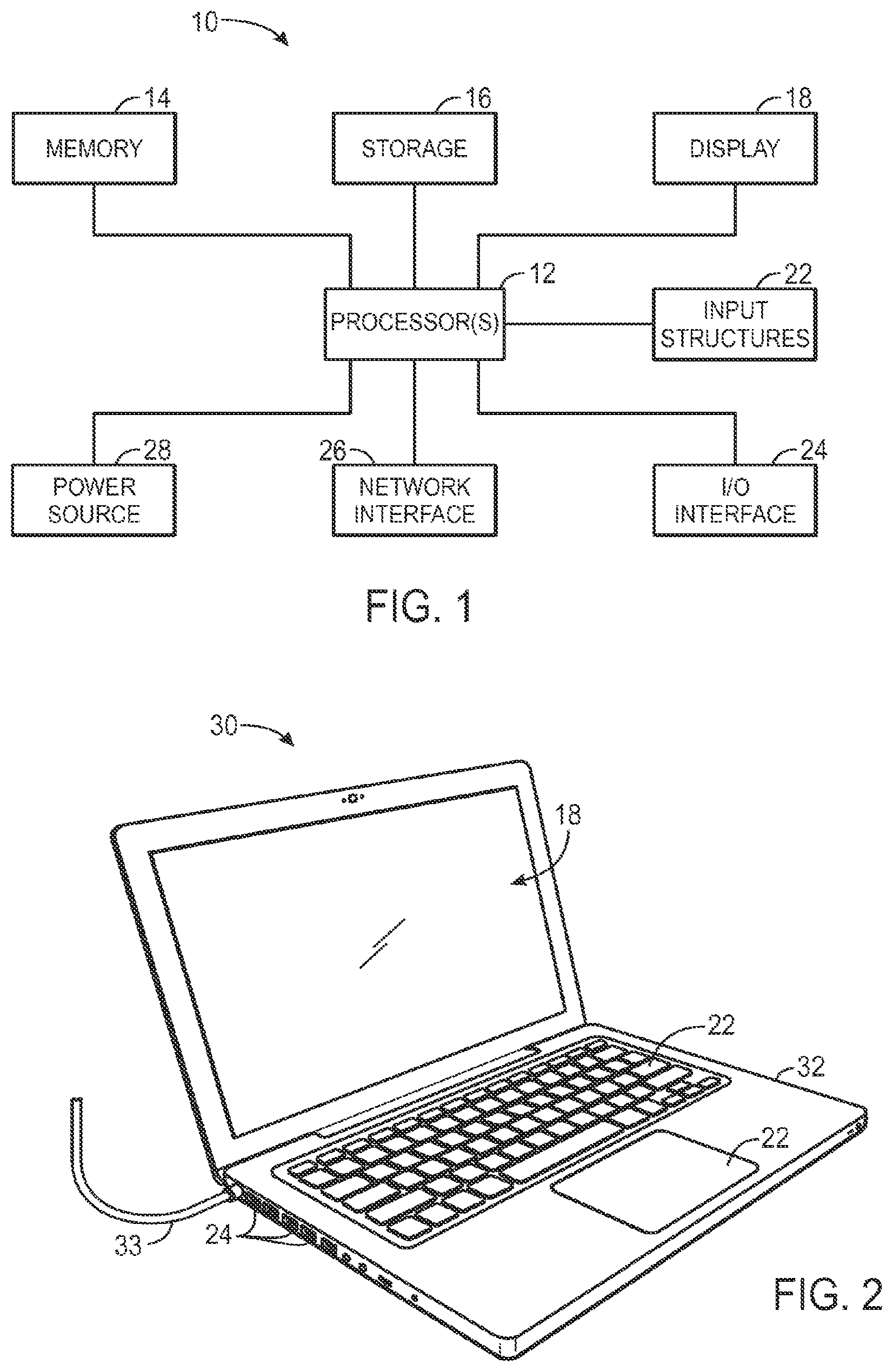 Patent US12106641 Figure 1 – Devices and methods for locating accessories of an electronic device
