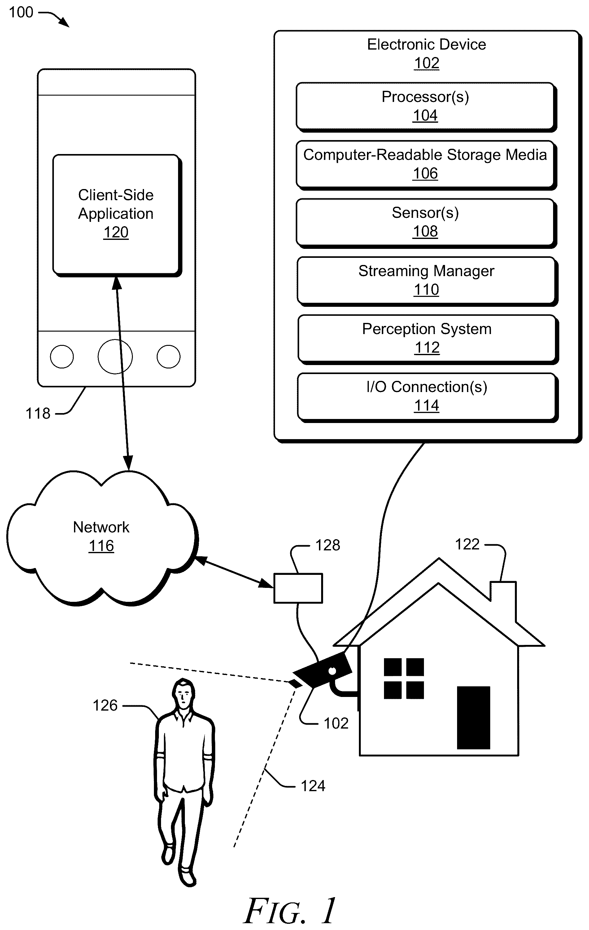Patent US12106645 Figure 1 – Batch size adjustment using latency-critical event recognition