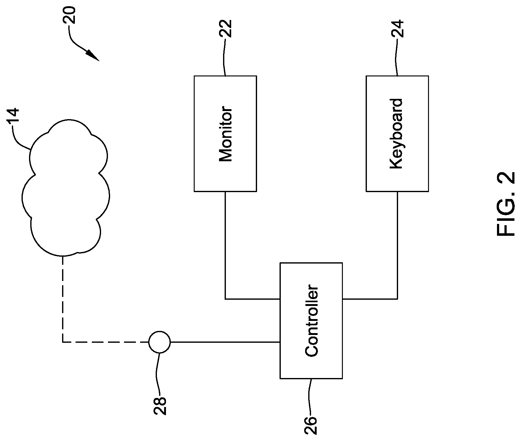 Patent US12106647 Figure 2 – Video monitoring system with privacy features