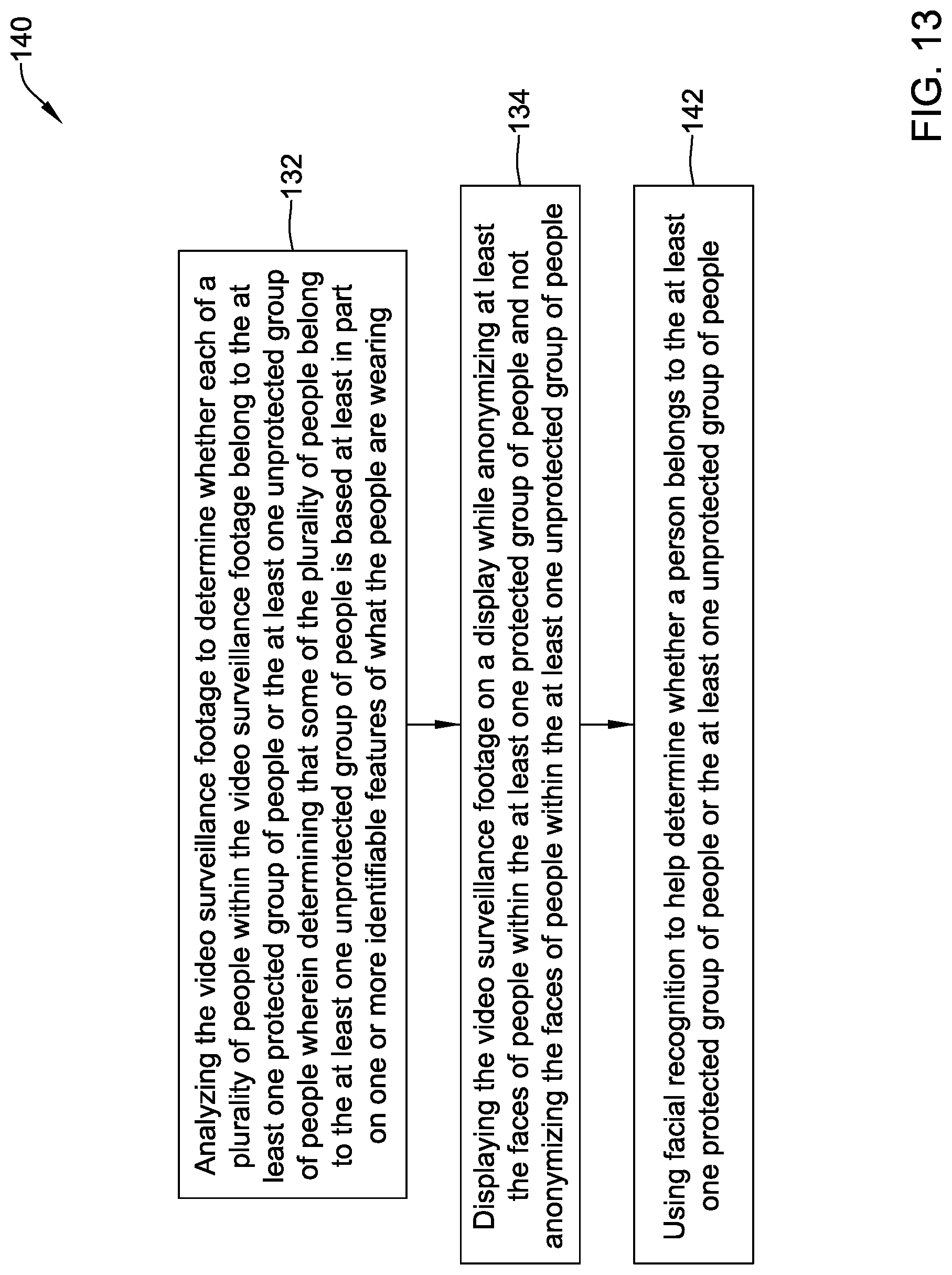 Patent US12106647 Figure 13 – Video monitoring system with privacy features