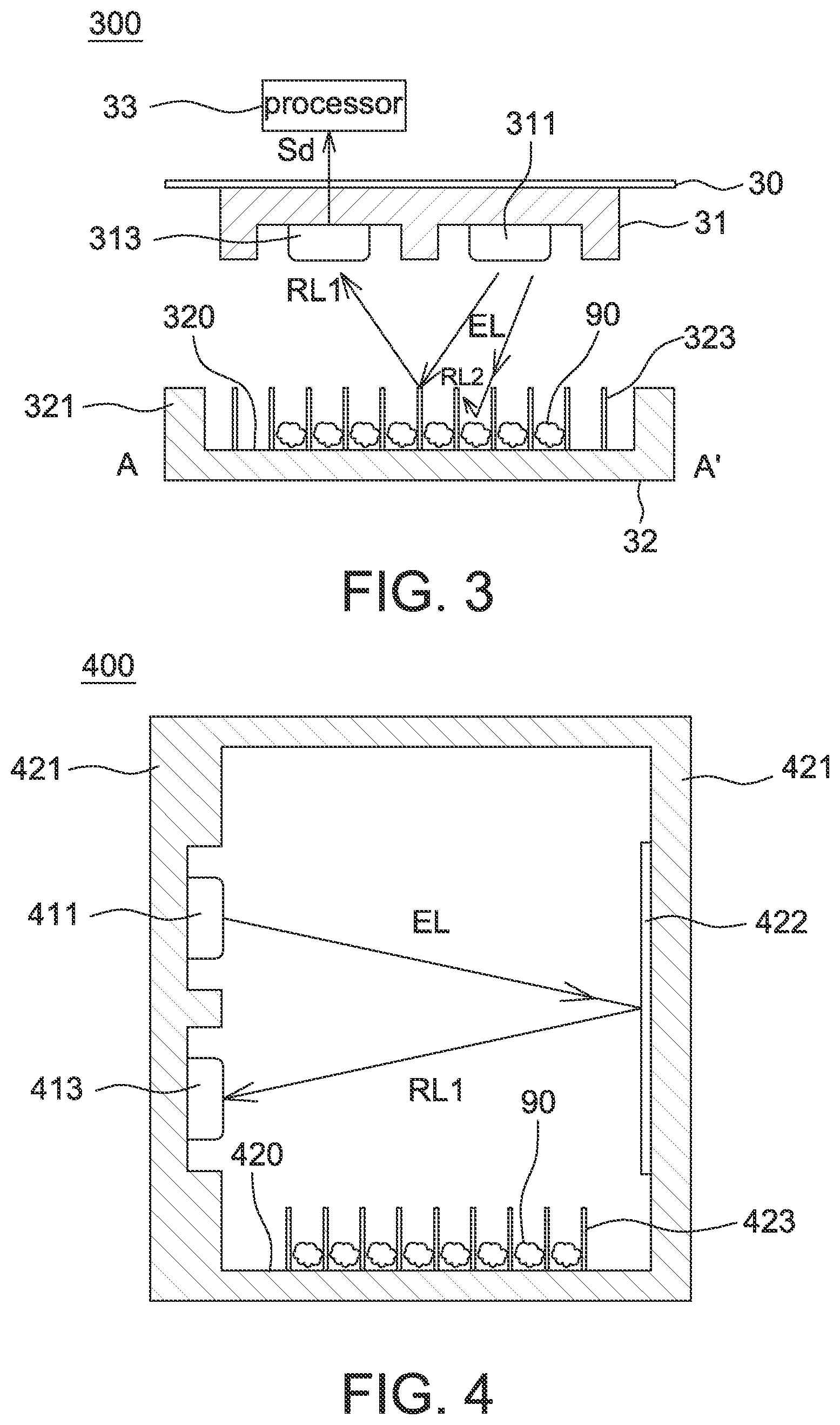 Patent US12106649 Figure 4 – Smoke detector capable of distinguishing smoke and particles