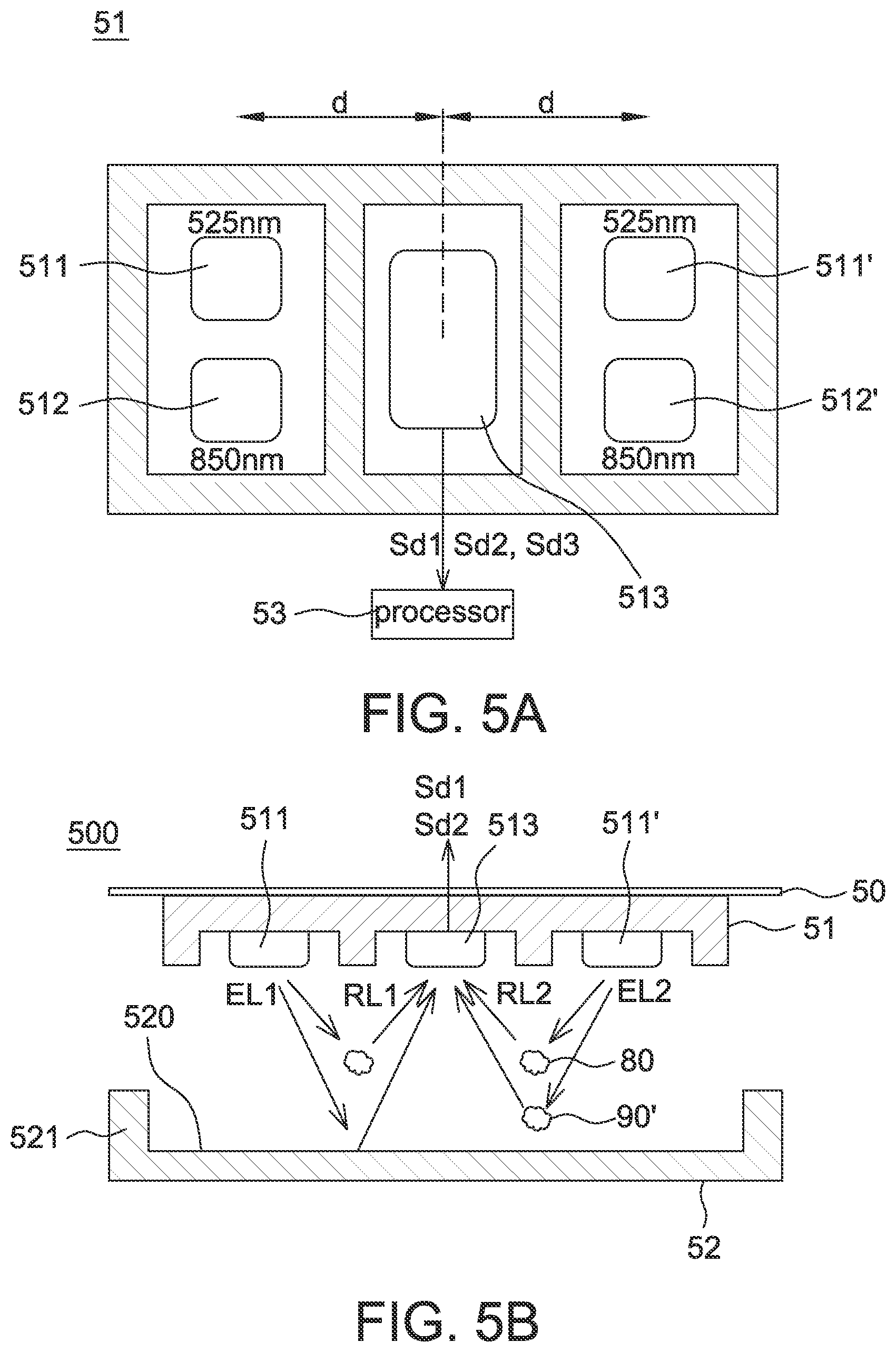 Patent US12106649 Figure 5 – Smoke detector capable of distinguishing smoke and particles