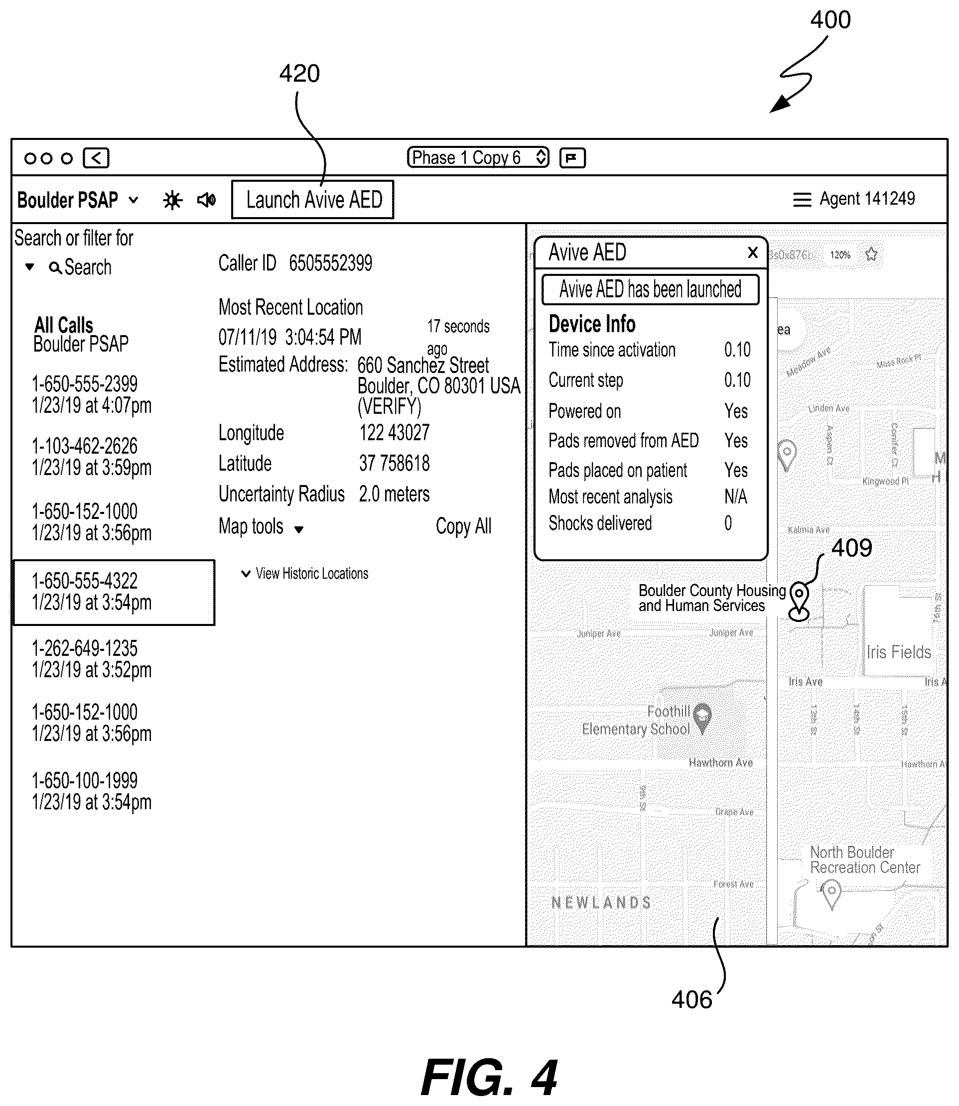 Patent US12106650 Figure 5 – PSAP/public responder network integrations