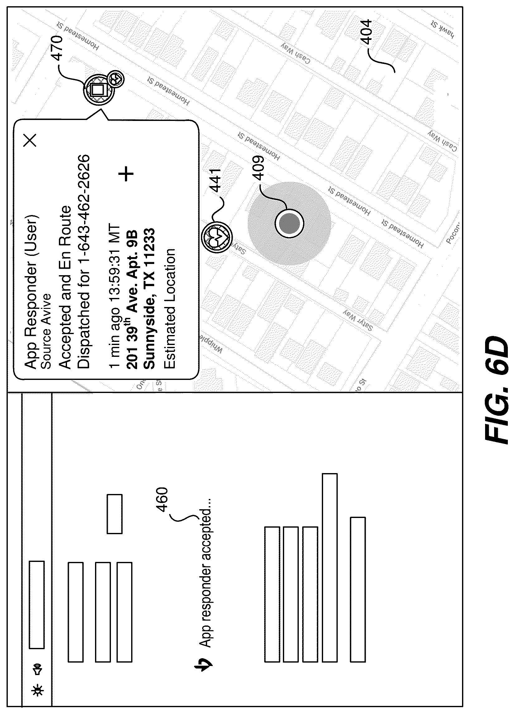 Patent US12106650 Figure 12 – PSAP/public responder network integrations