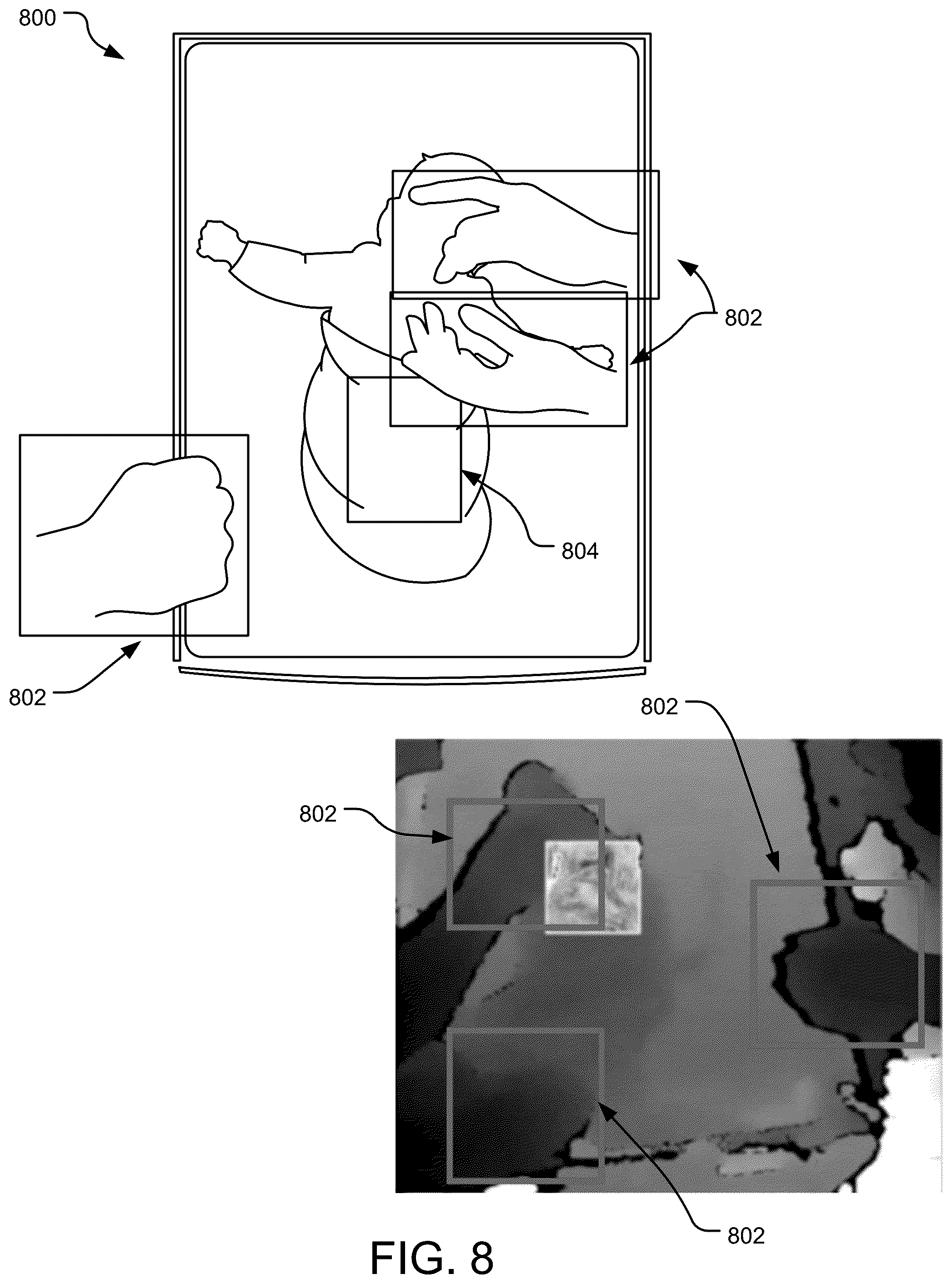 Patent US12106655 Figure 8 – AI-based video tagging for alarm management