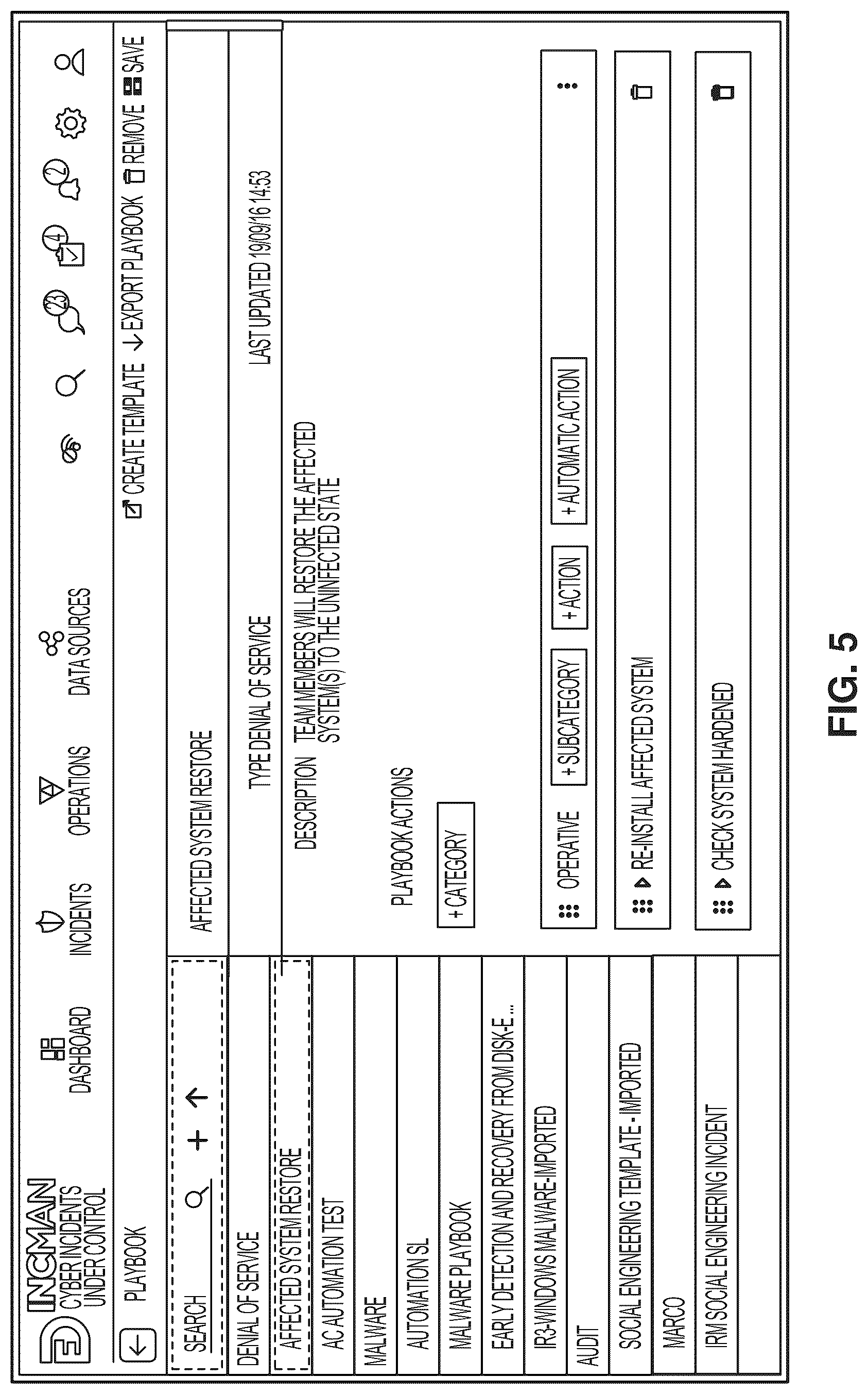 Patent US12106658 Figure 5 – Alert response tool