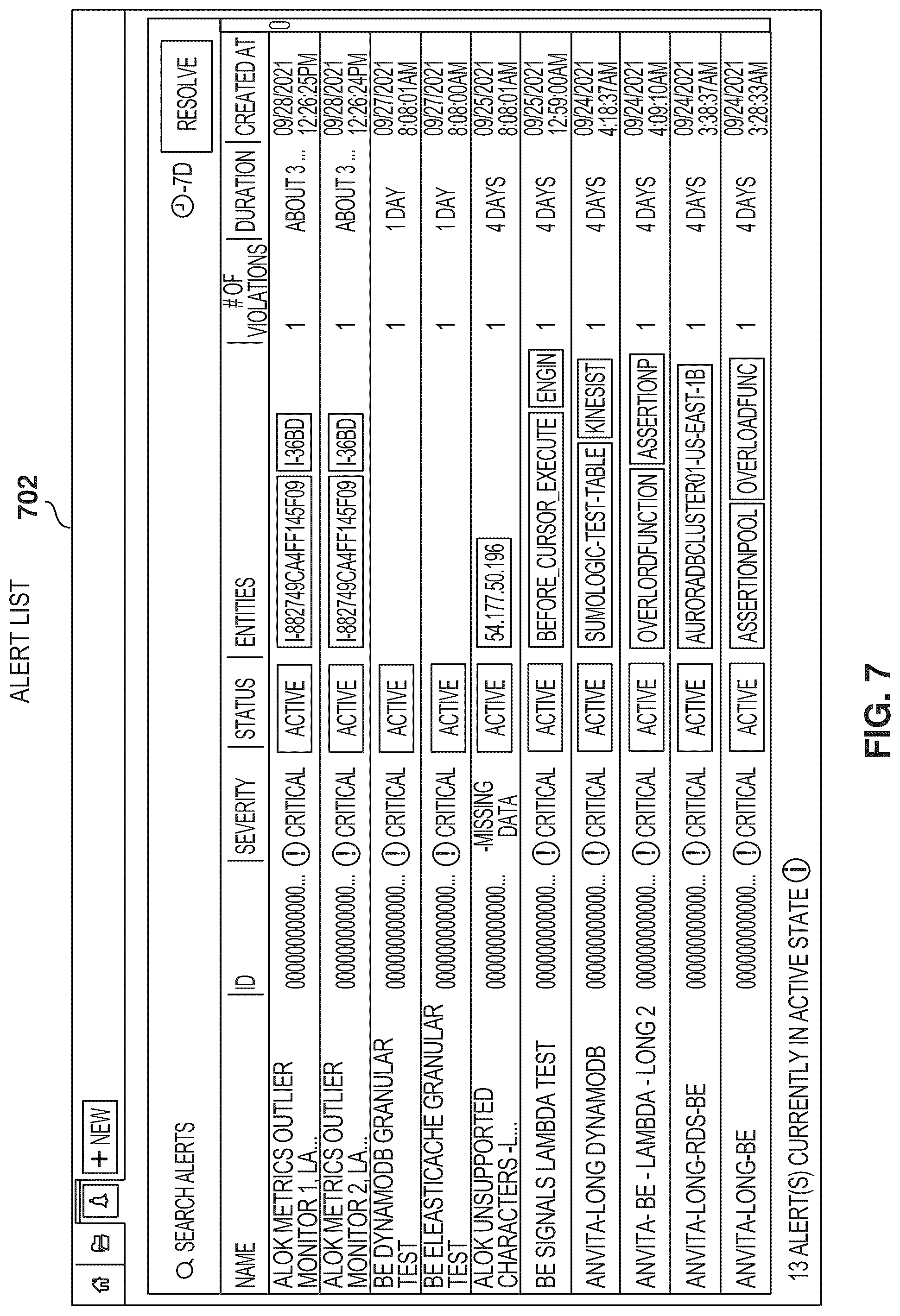 Patent US12106658 Figure 7 – Alert response tool