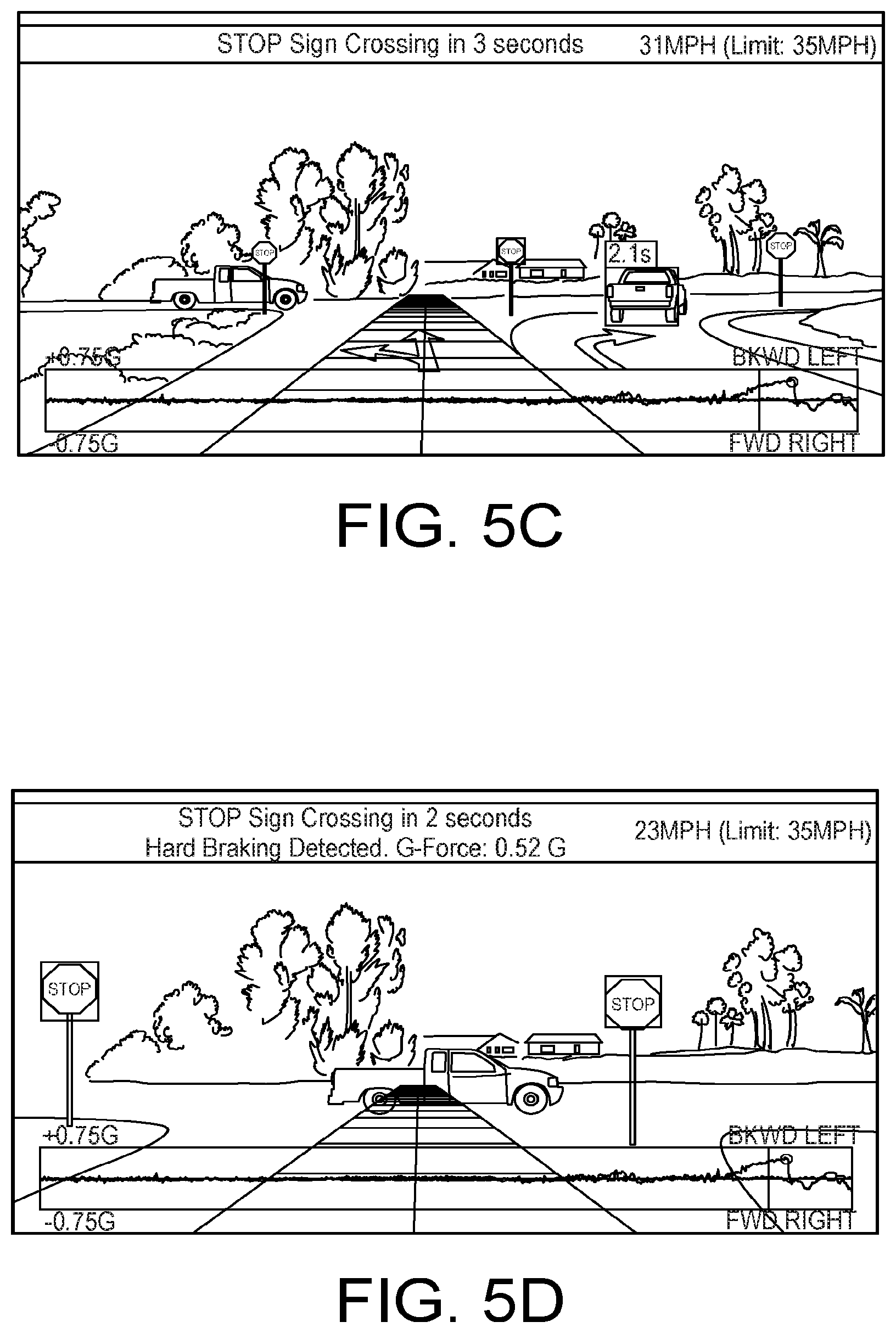 Patent US12106661 Figure 8 – Determining causation of traffic events and encouraging good driving behavior