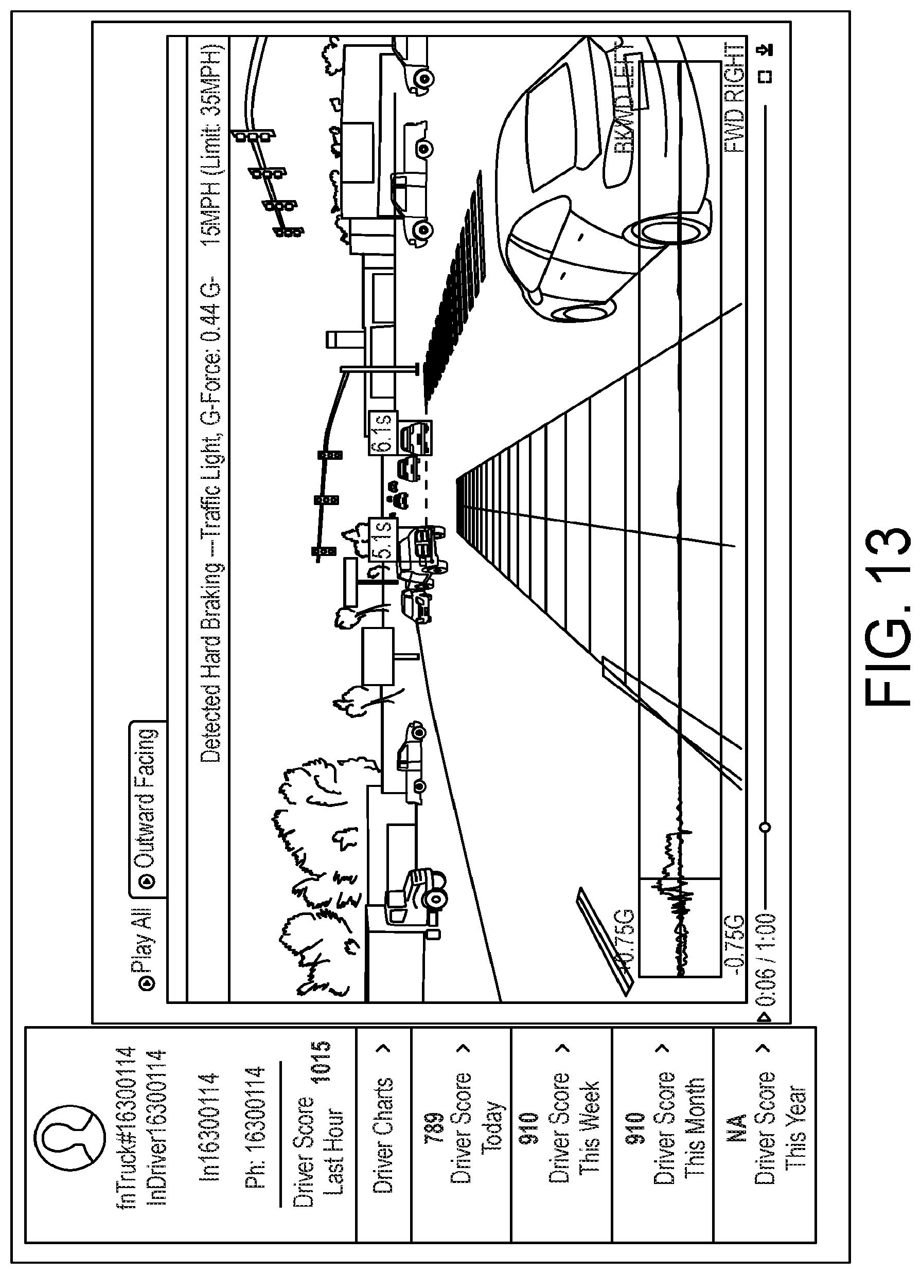 Patent US12106661 Figure 20 – Determining causation of traffic events and encouraging good driving behavior
