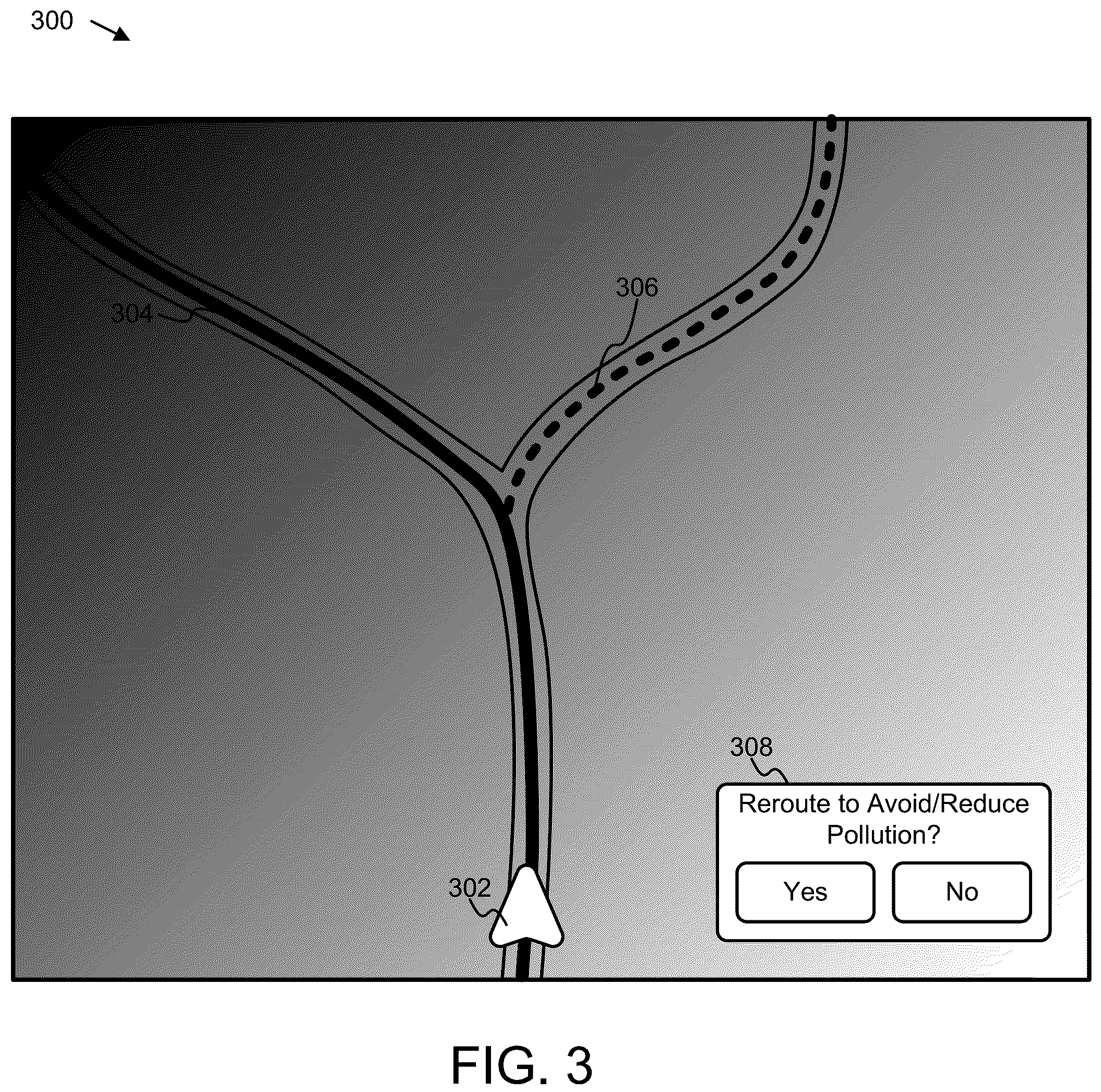 Patent US12106662 Figure 3 – Machine learning traffic determination