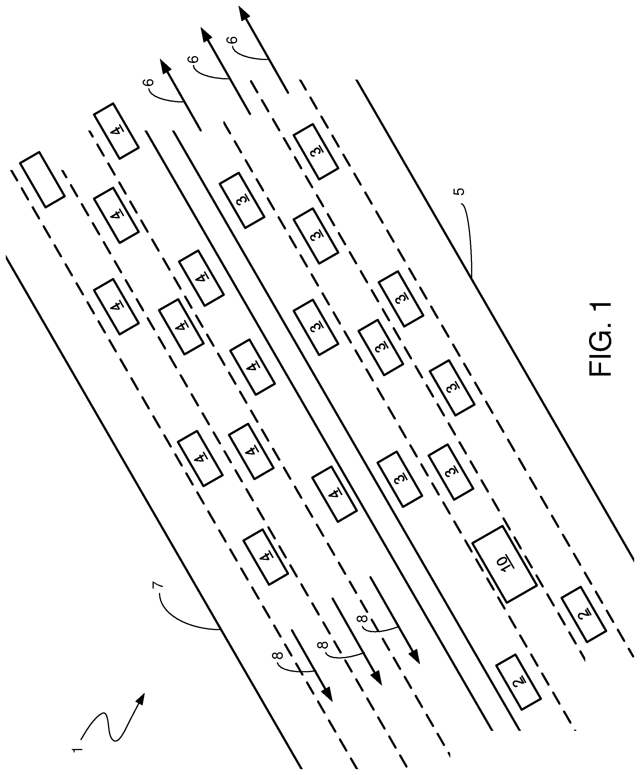 Patent US12106665 Figure 1 – First responder transit alert system and method