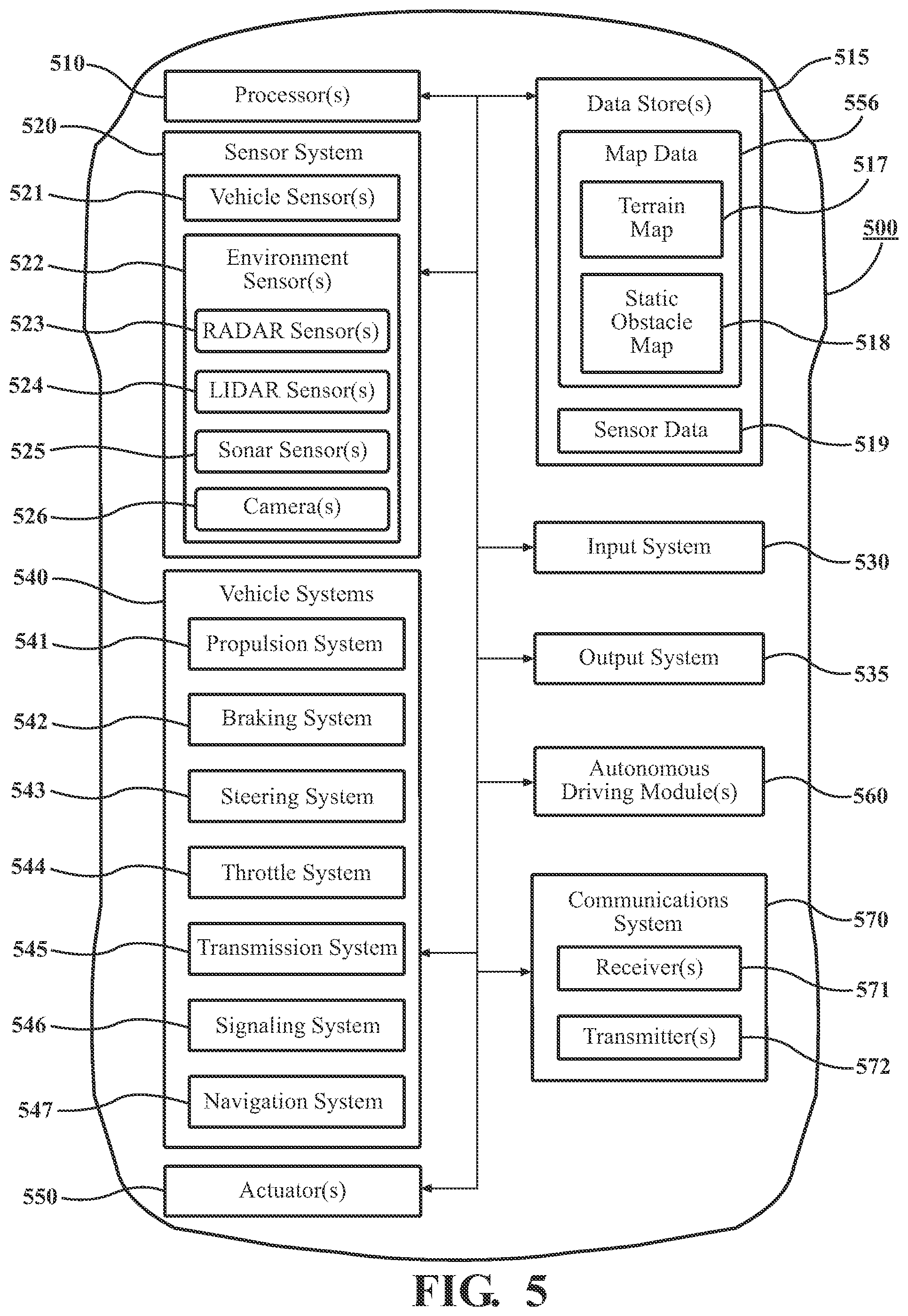 Patent US12106666 Figure 7 – Communicating information about parking space availability