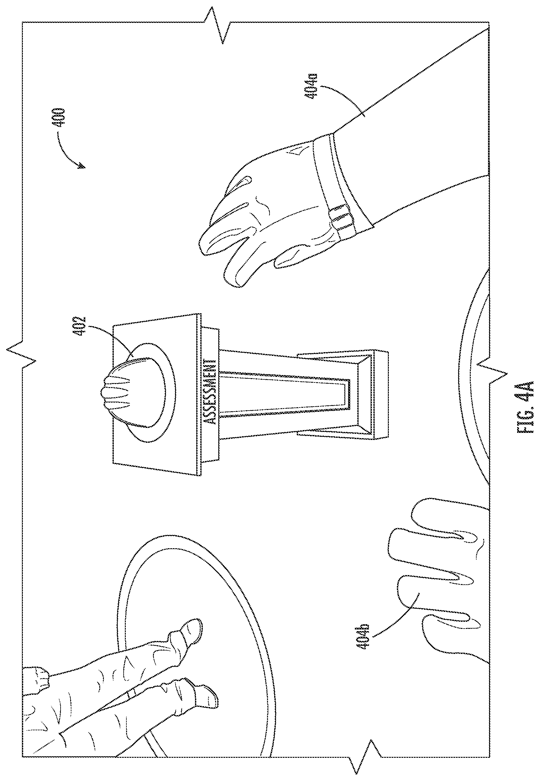 Patent US12106676 Figure 4 – Virtual reality training and evaluation system