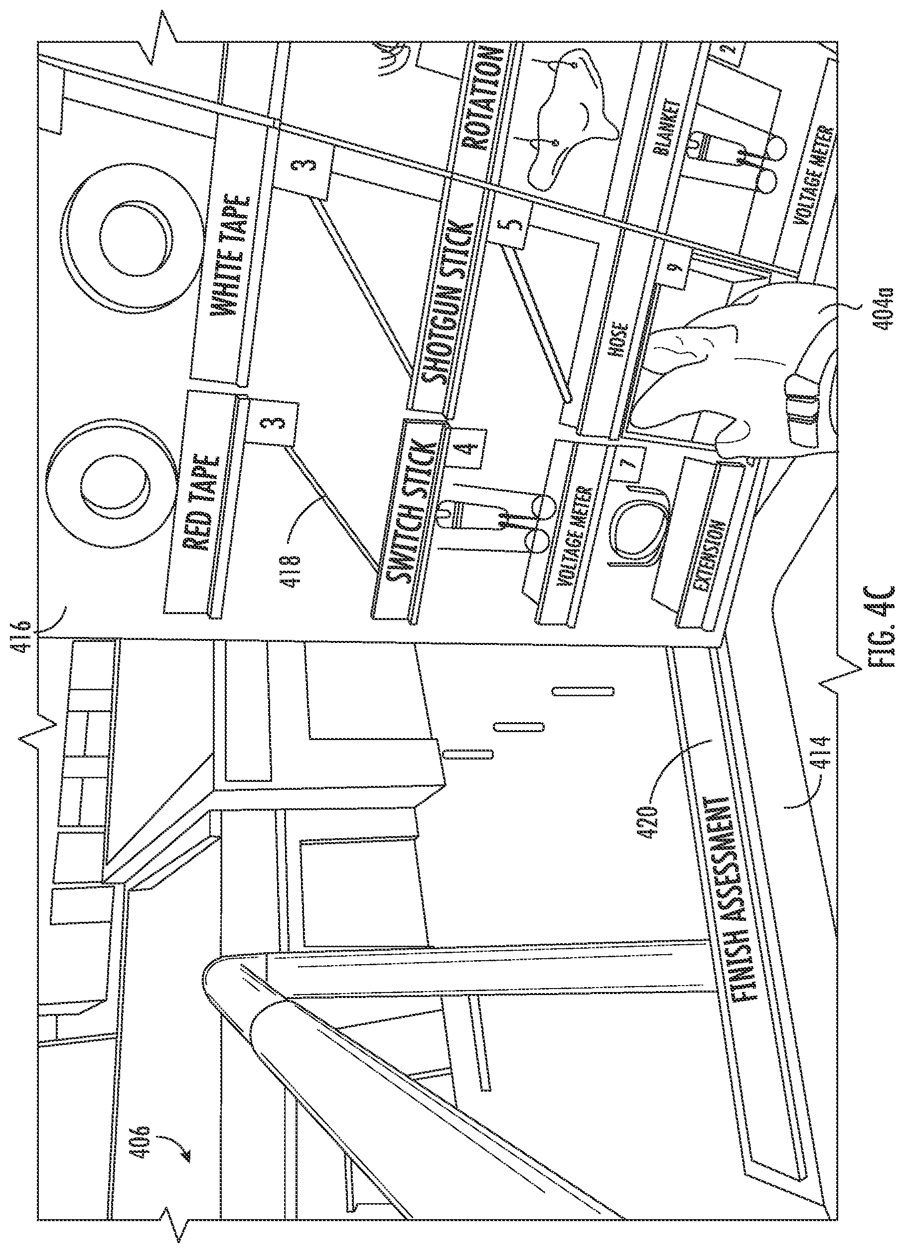 Patent US12106676 Figure 6 – Virtual reality training and evaluation system